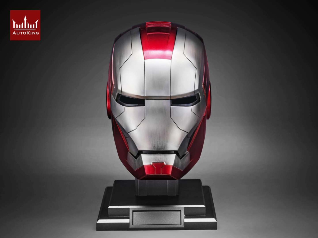 アイアンマン銀色MK5 AUTOKING 1/1 マスク AUTOKING 1/1 アイアンマン