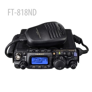 YAESU 八重洲FT-818ND HF+UV全段便携式短波电台6W 内置TCXO-9