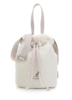 Kangol Poodle II Bucket Bag 毛毛水桶袋(WHITE) 7749hk