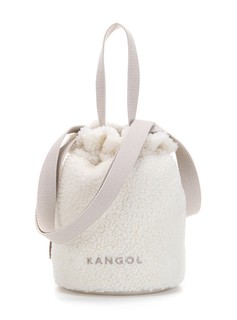 Kangol Poodle II Bucket Bag 毛毛水桶袋 (WHITE)