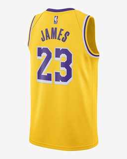 Nike NBA Swingman Jersey - LeBron James Lakers Icon Edition