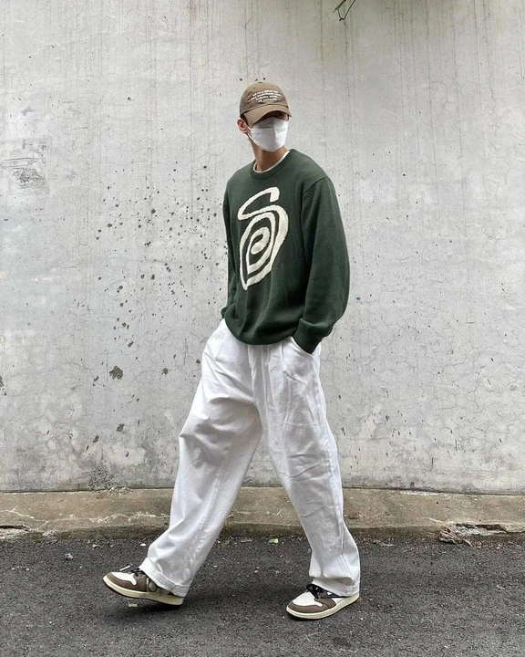 Stussy CURLY S SWEATER 