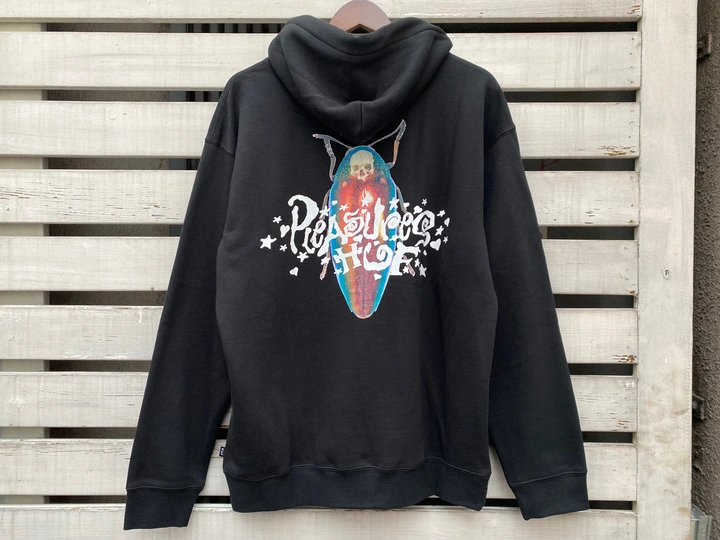 HUF X Pleasures Beetle Pullover Hoodie Black パーカー 41b1V-Lw8yL._SY350_QL65_.jpg