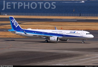 JFox 1:200 All Nippon Airways (ANA) 日本全日空A321-272N JA144A