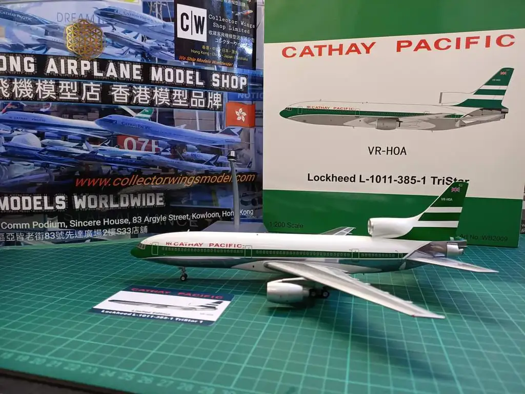 WB /AV200 1:200 CX Tristsr L-1011 VR-HOA UK Flag 英國國旗
