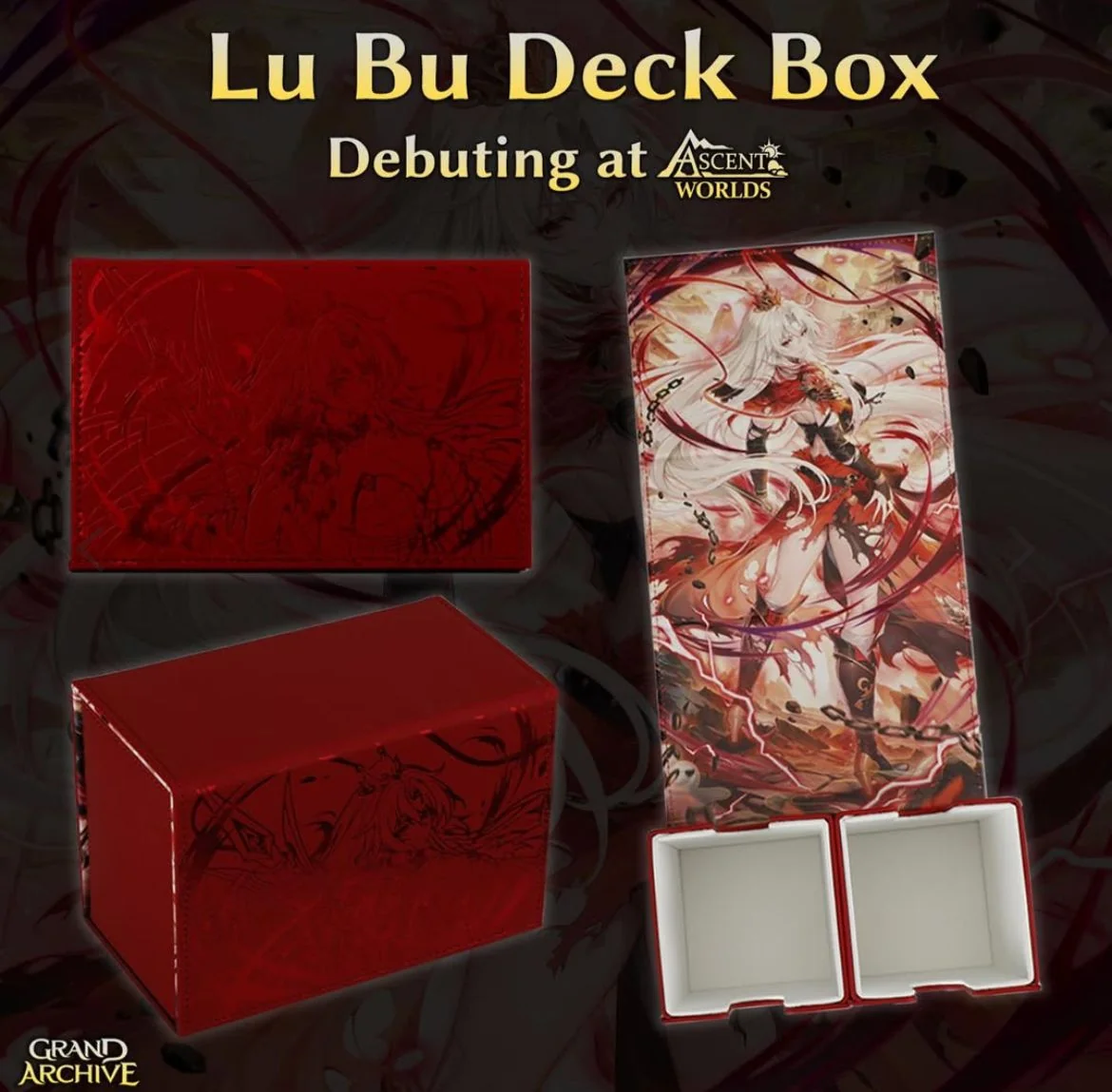 Grand Archive Lu Bu Deck Box - SBT