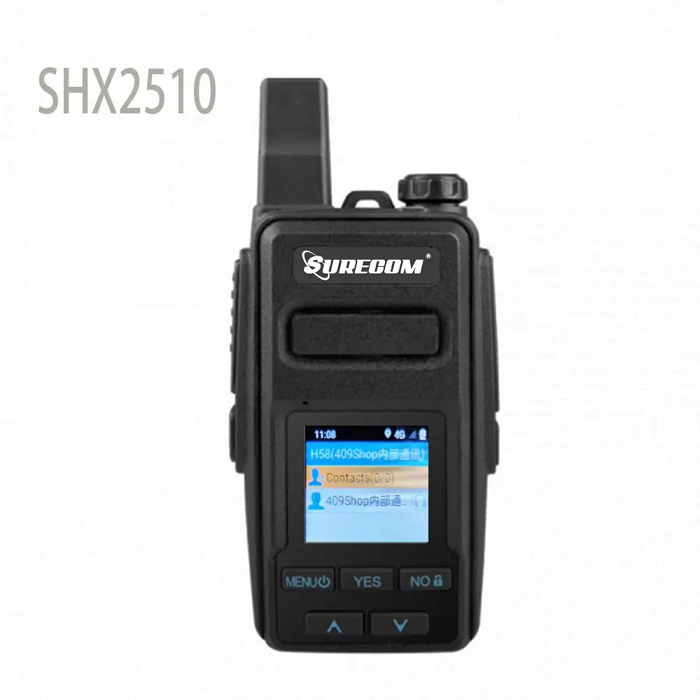 SURECOM SHX2510 4G插卡網絡對講機錄音( 覆蓋全港) 409PTT平台數據SIM卡- 409MALL