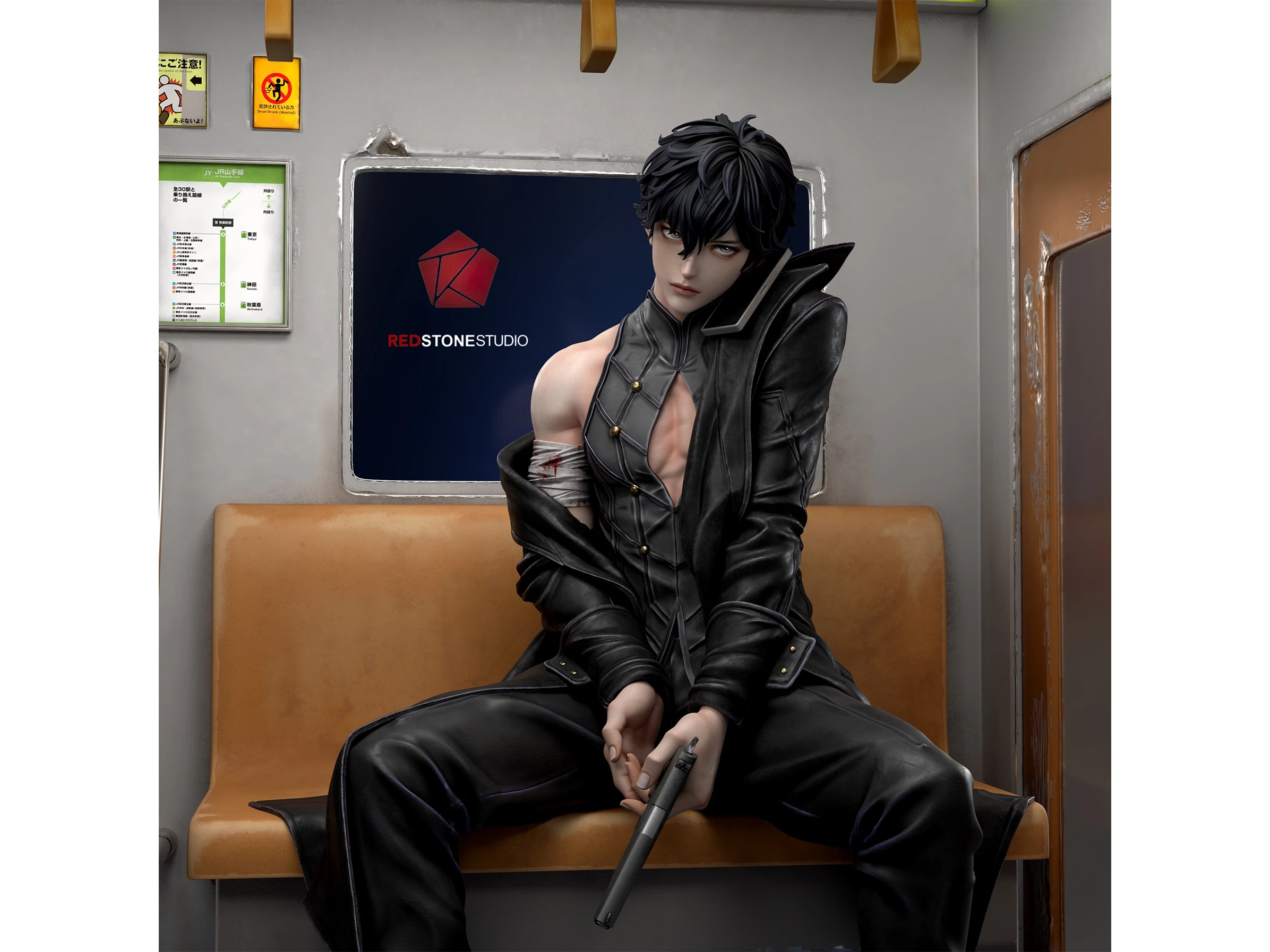 補款12655 紅石Redstone JOKER雨宮蓮- HotToyGKHK