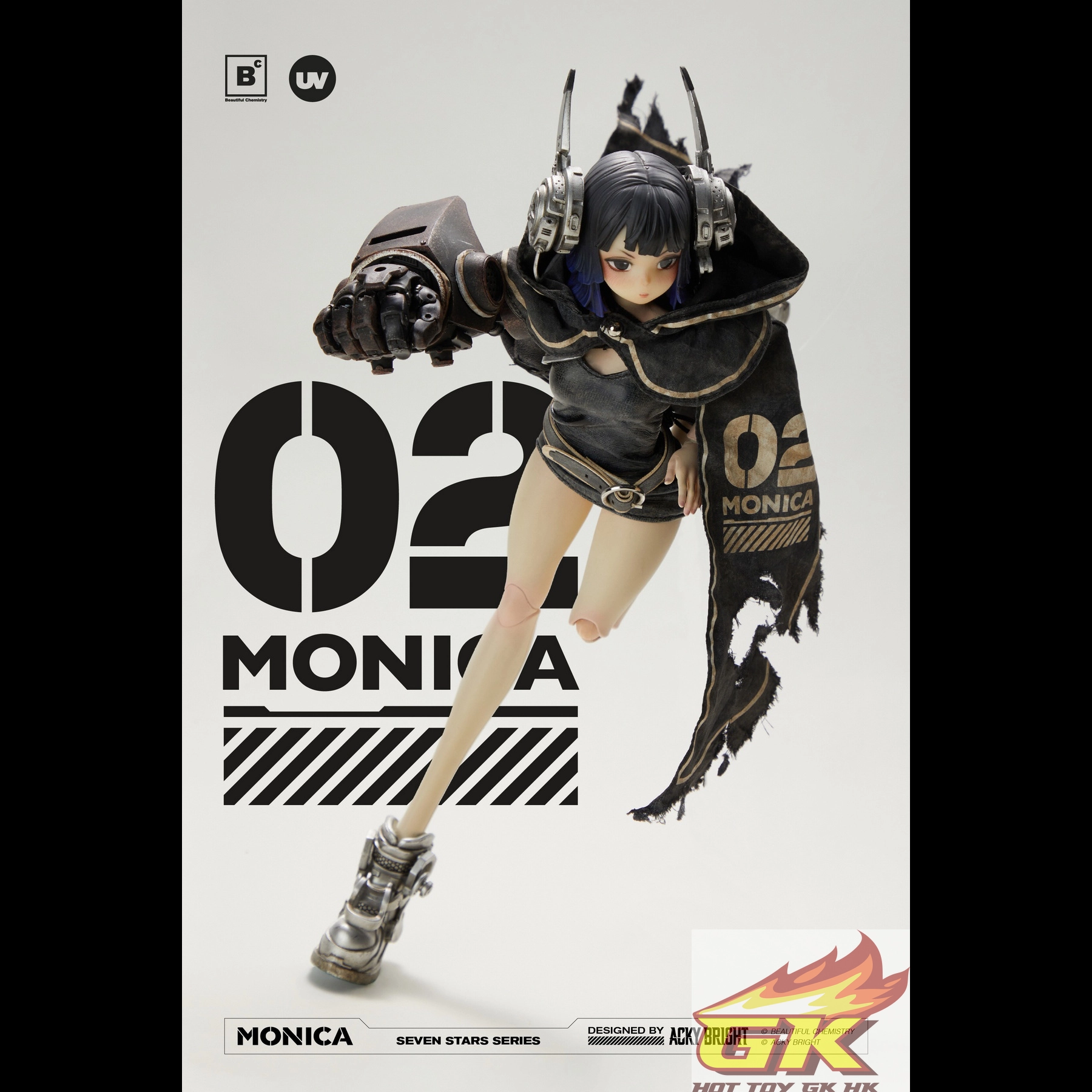 新品預定19749 Beautiful Chemistry x Acky Bright Seven Stars