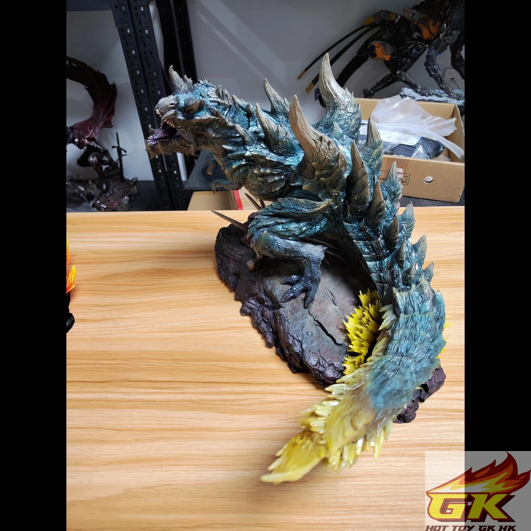 新品預定13501 DragonFrontierStudio 怪獸獵人斬龍/硫斬龍- HotToyGKHK