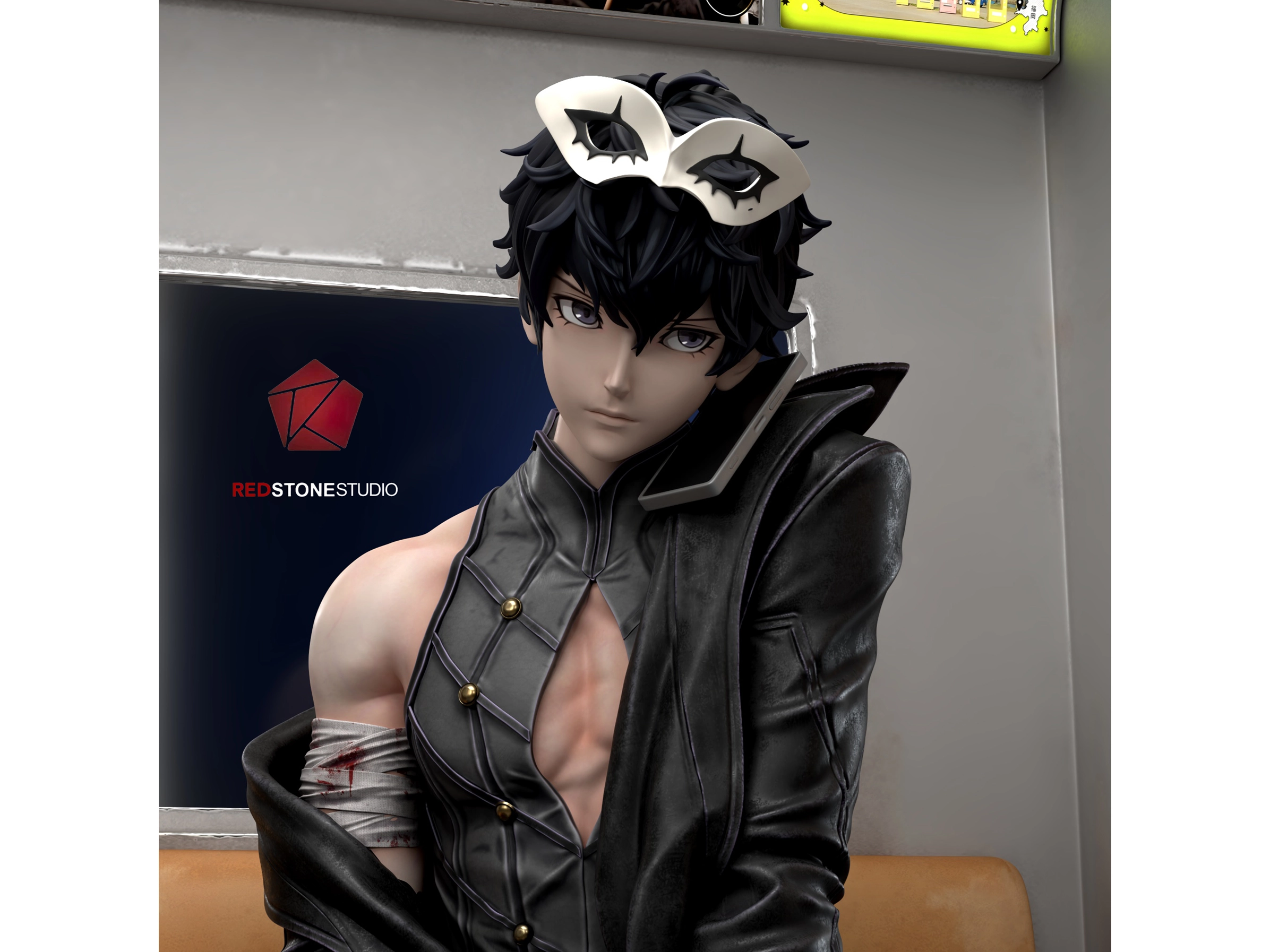 神田　last賞 　雨宮蓮一点 神田 last賞 雨宮蓮一点 一番くじ ペルソナ5 ラストワン賞 A賞 セット