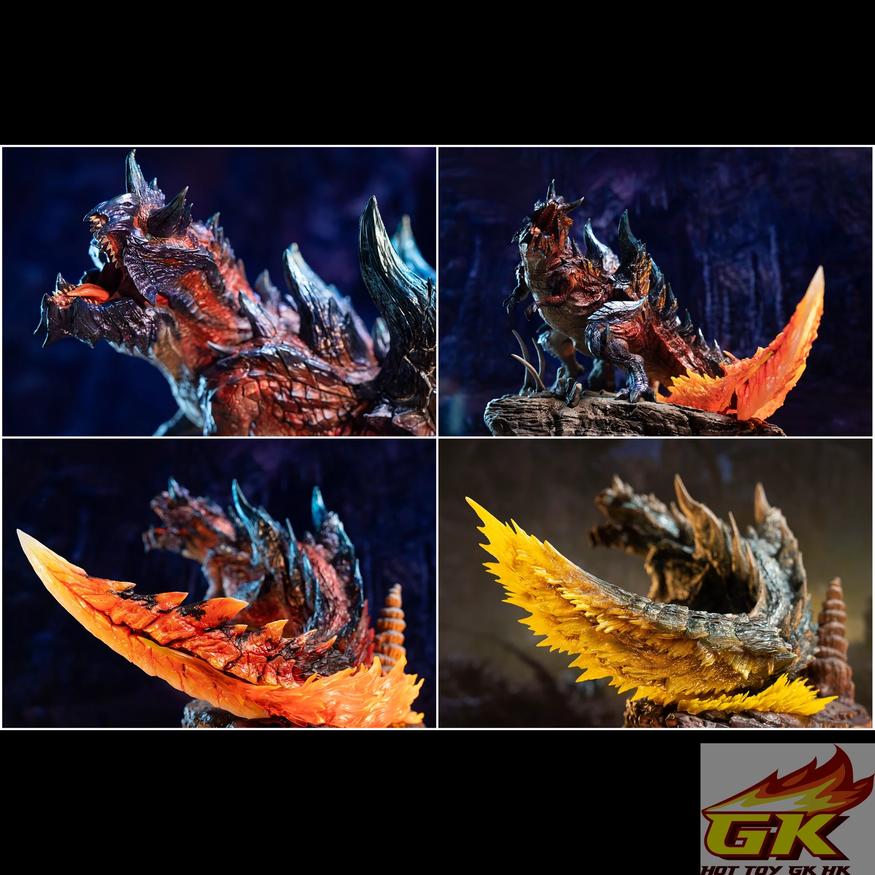 龍聖 13尺 美品 新品預定13501 DragonFrontierStudio 怪獸獵人斬龍/硫斬龍- HotToyGKHK