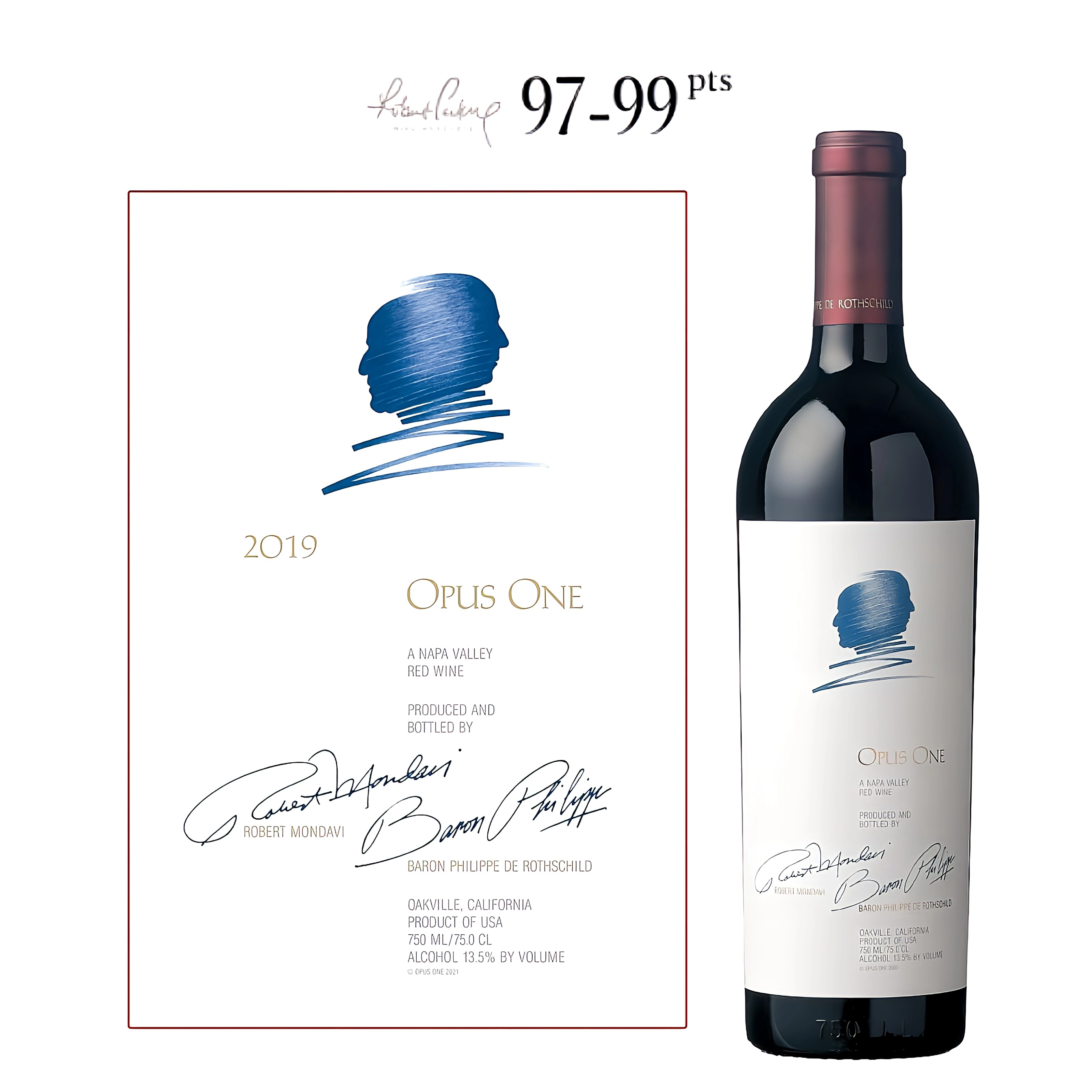 2本 Opus One 2019 750ml（1） Buy Opus One 2019 | ZYN.ca - ZYN THE WINE MARKET LTD.