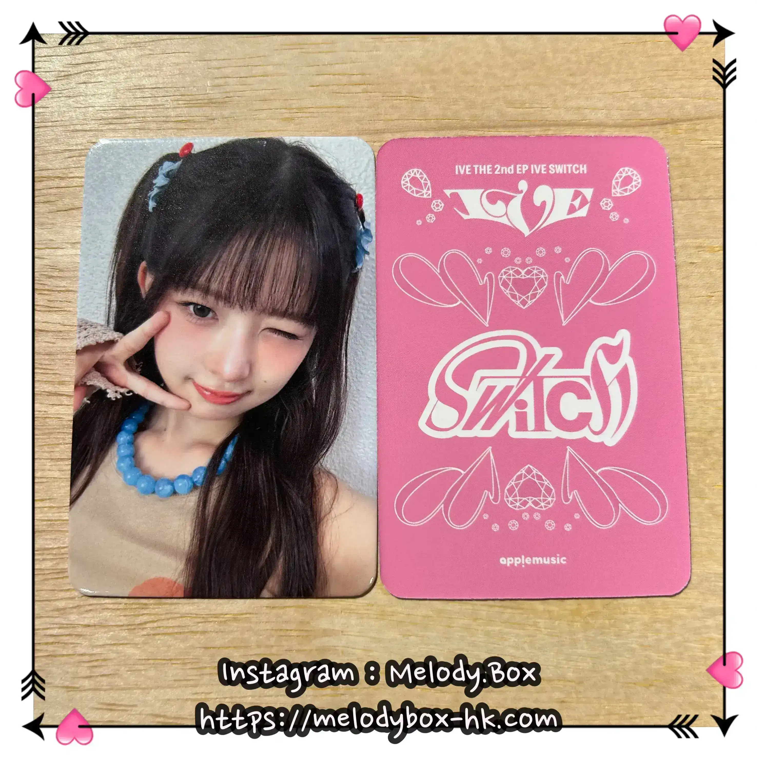 IVE Switch AppleMusic 3.0 Photocard - MelodyBox