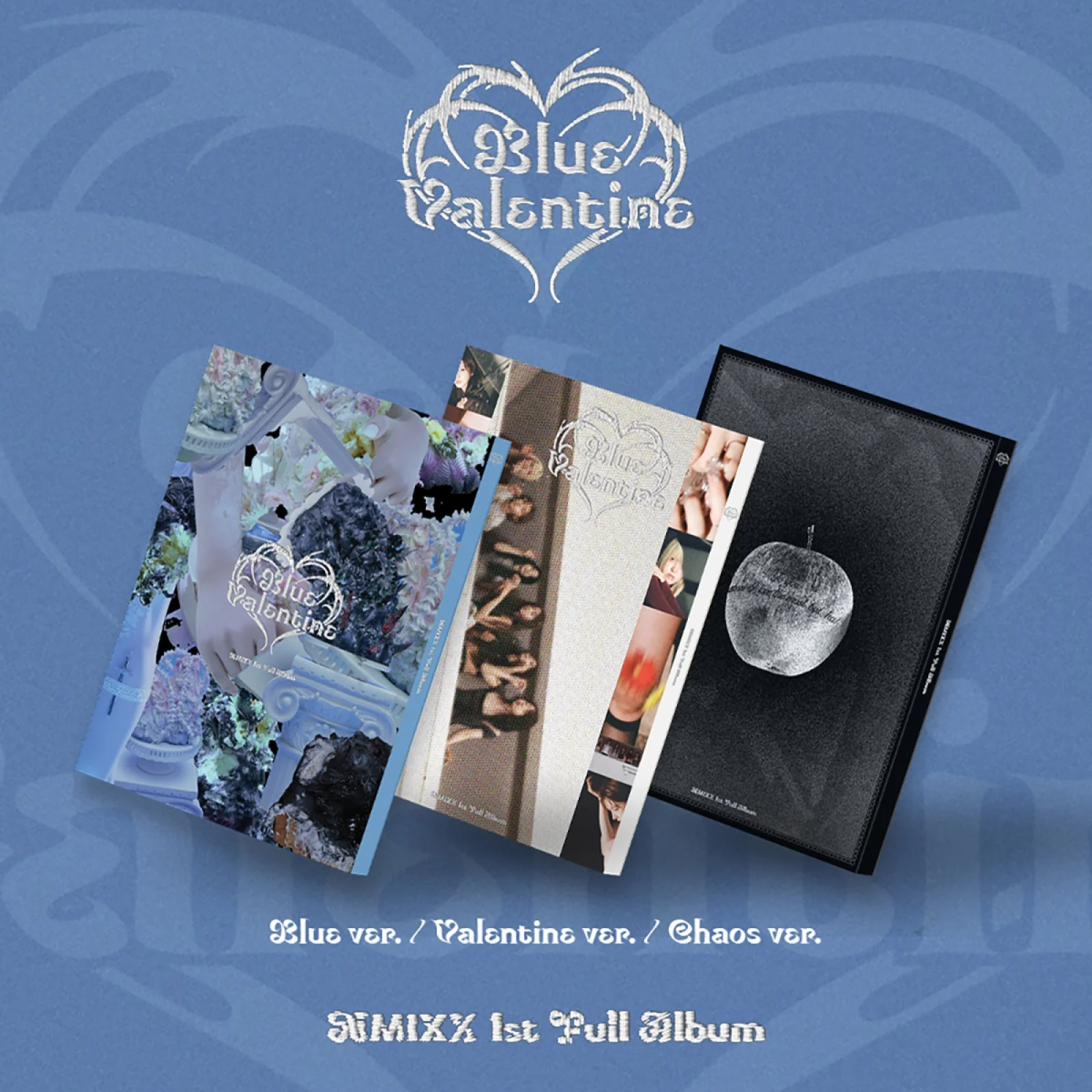 MAKESTAR]NMIXX - Blue Valentine / 1st Full Album - MelodyBox
