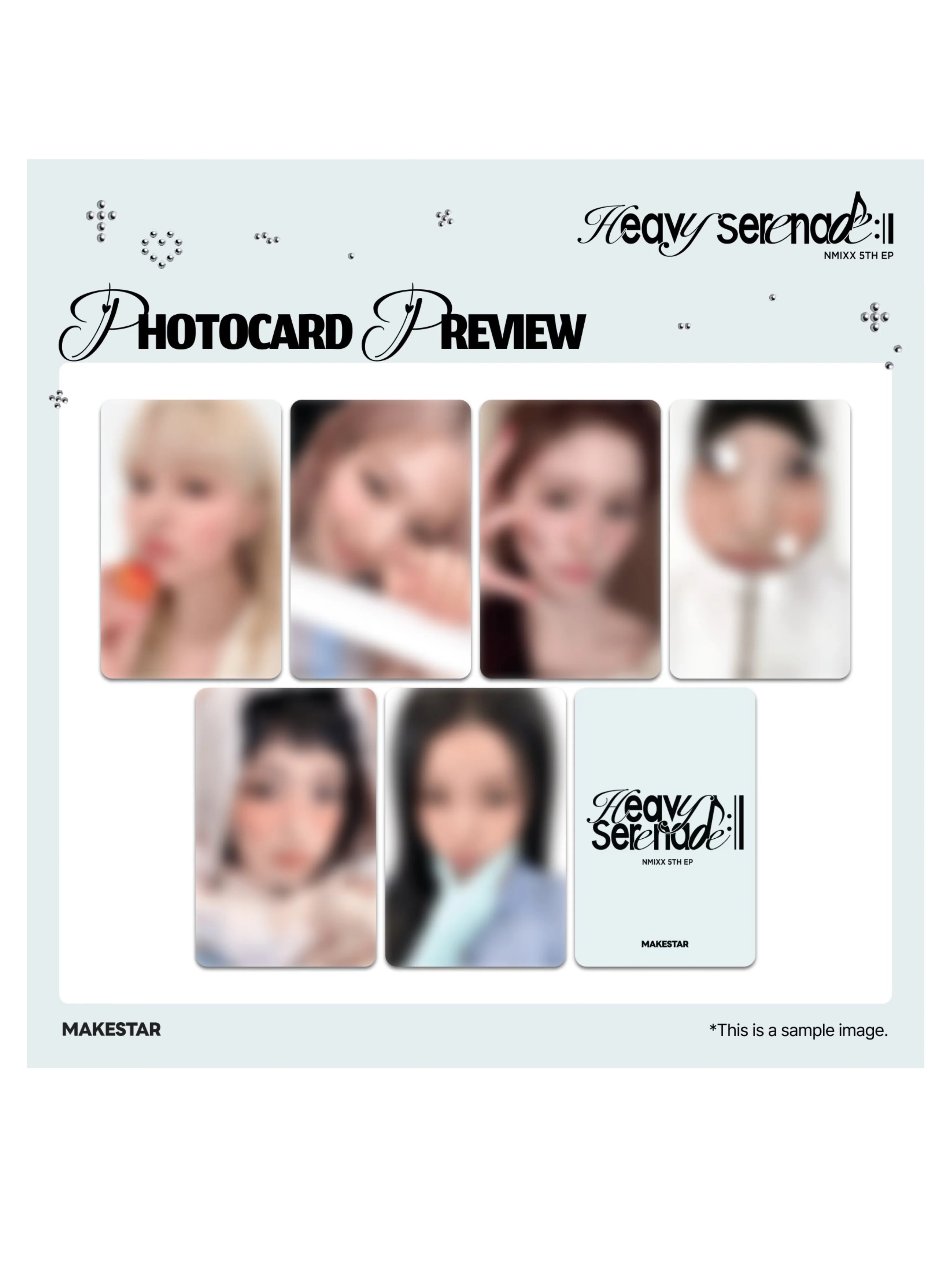 MAKESTAR]NMIXX - Heavy Serenade 5TH EP ALBUM (Heavy Ver., Serenade