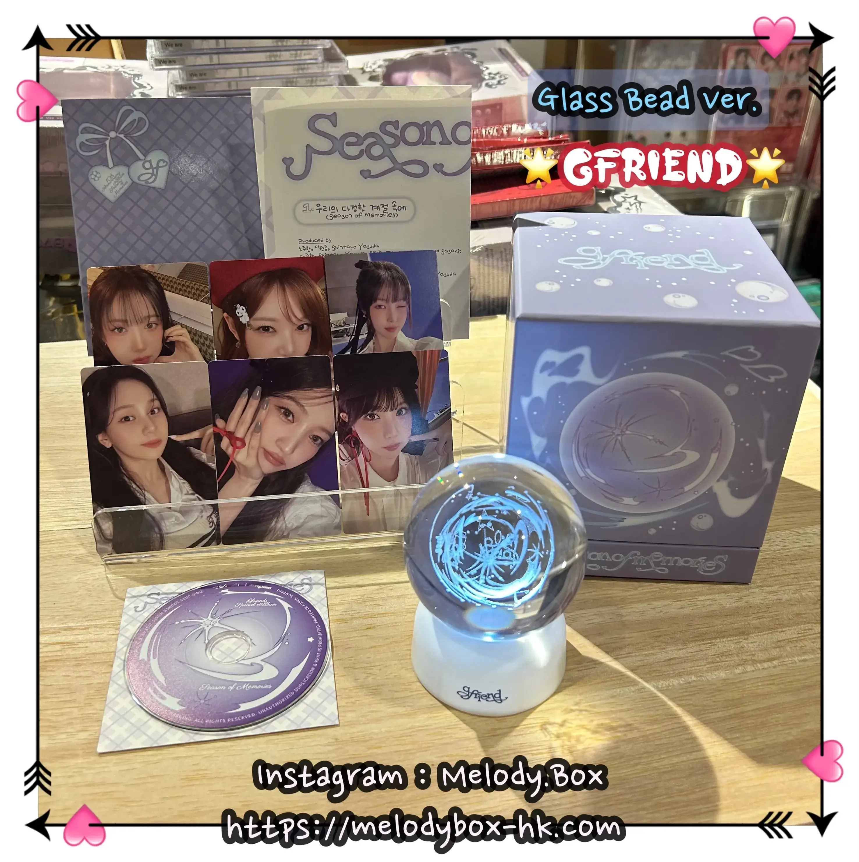 GFRIEND - Season of Memories / SPECIAL ALBUM Glass Bead Ver