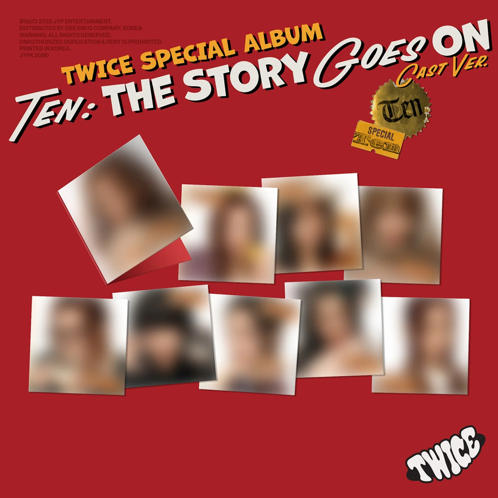 MUSICKOREA]TWICE - TEN: The Story Goes On SPECIAL ALBUM (Cast Ver