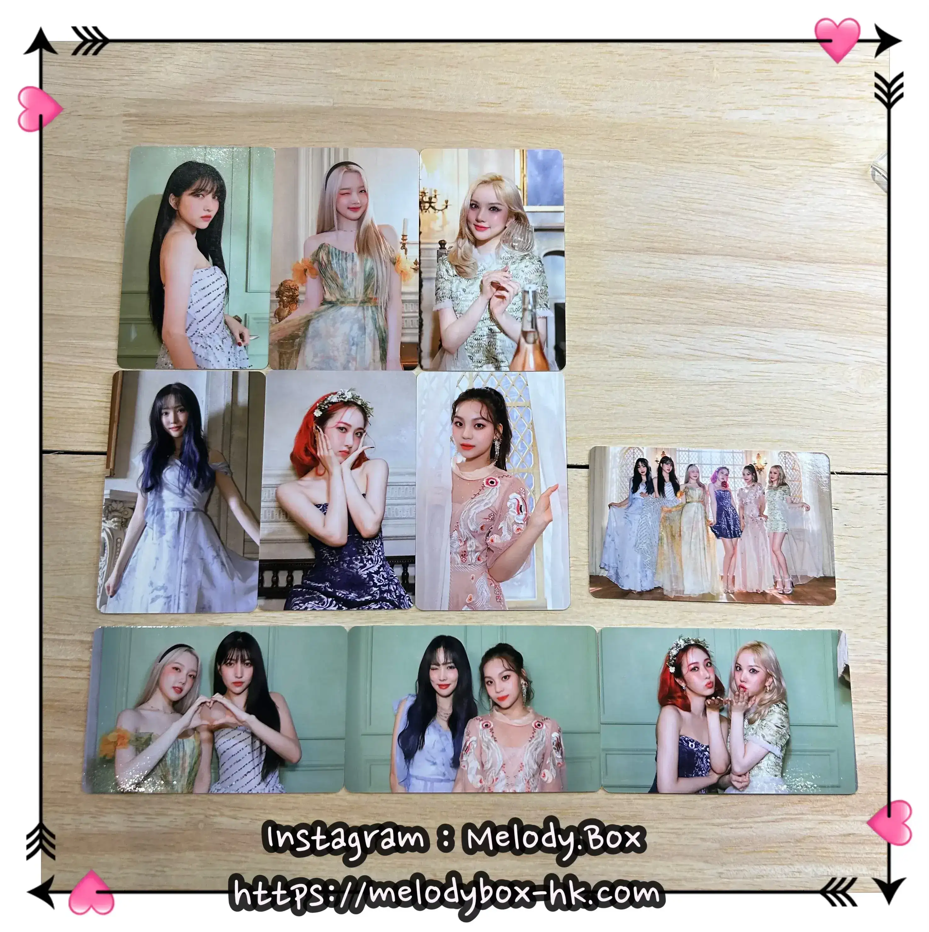 GFRIEND 回:Song Of The Sirens / Tilted Pre-Order Photocard Set