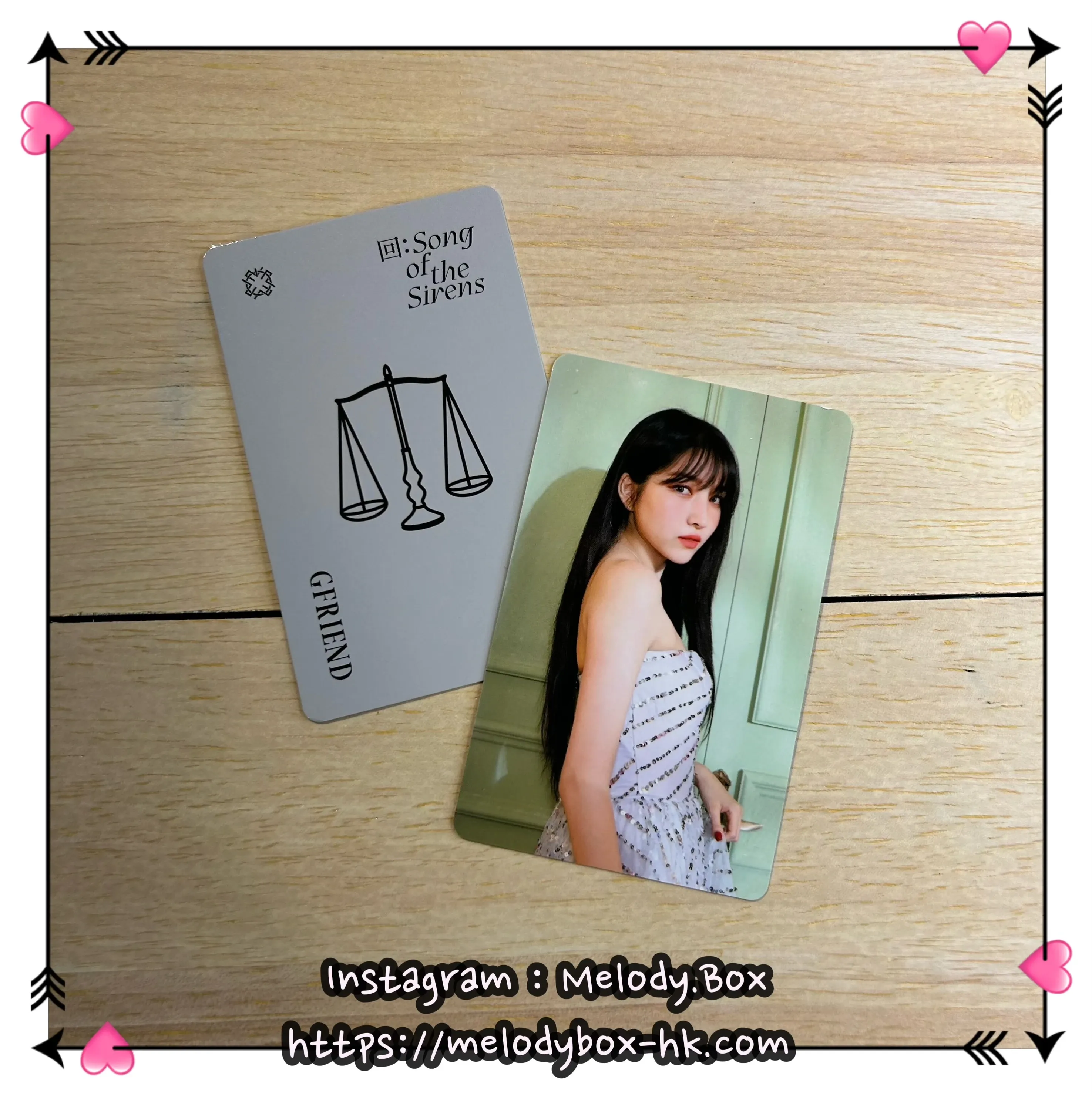 GFRIEND 回:Song Of The Sirens / Tilted Pre-Order Photocard Set