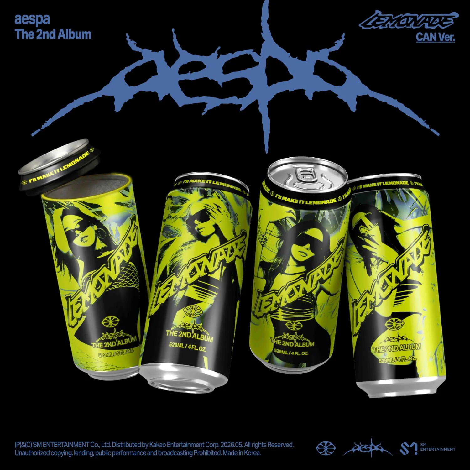 AESPA - LEMONADE The 2nd Album (CAN Ver.) - MelodyBox