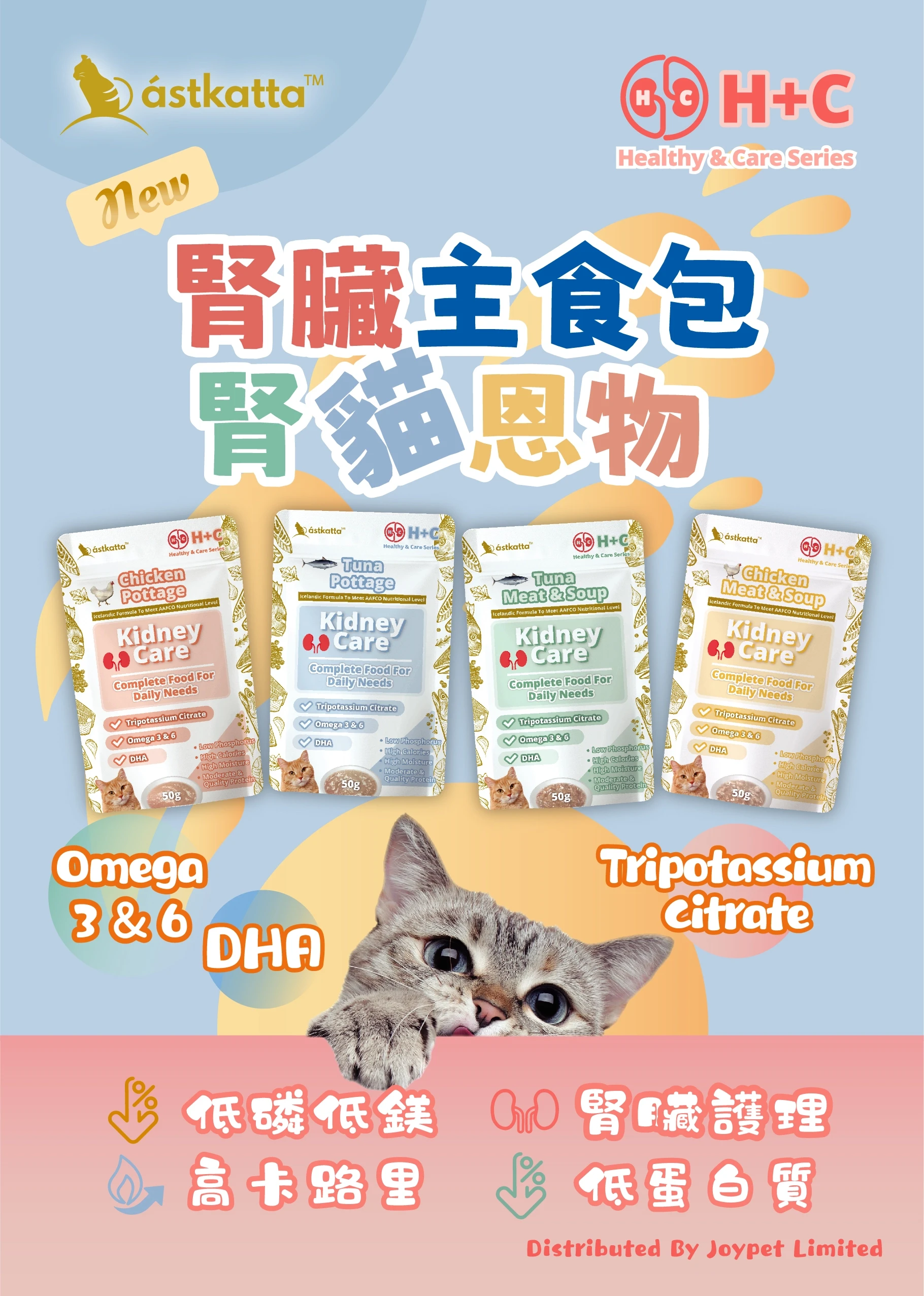 .腎臟主食包Poster VERYMON 寵物用品