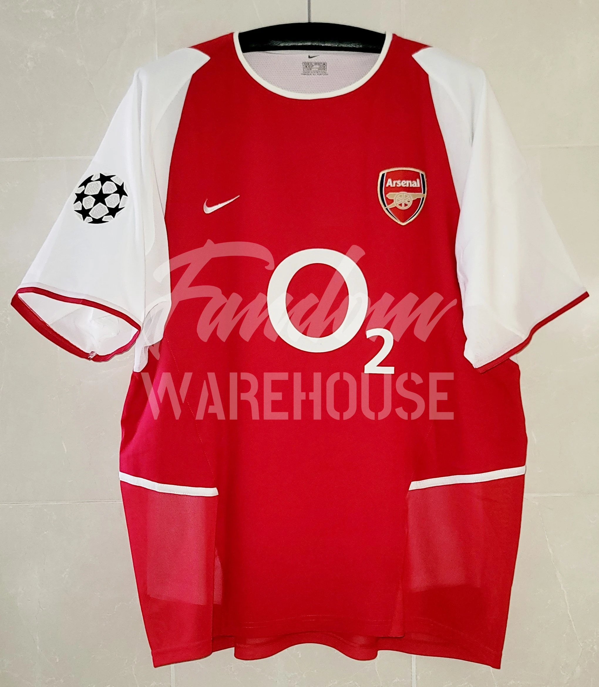03/04 アーセナル ホーム　No.14 HENRY 03/04 アーセナル ホーム No.14 HENRY 2002-04 Arsenal Home Shirt