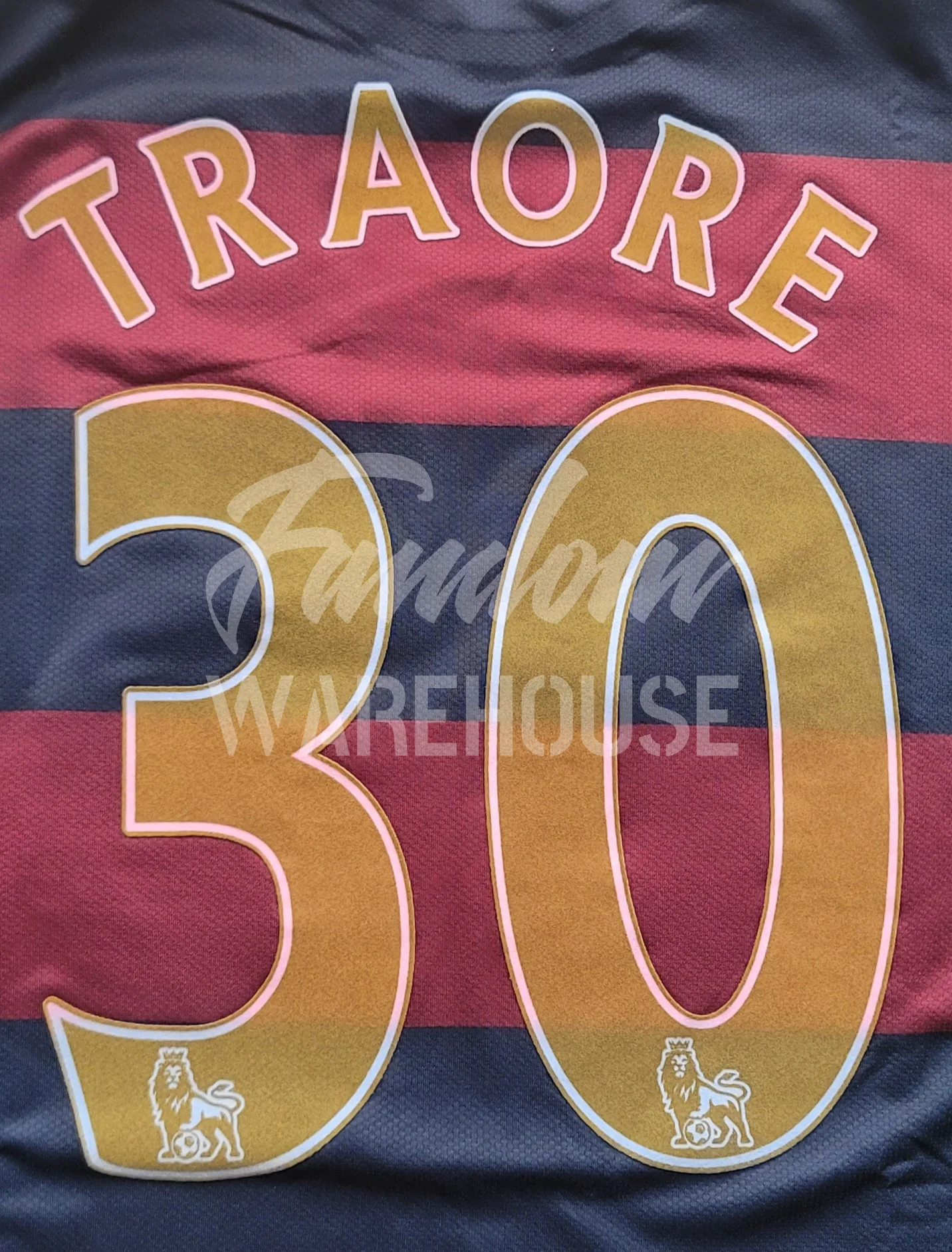 Arsenal 2007-08 (NIKE) 3rd Away Short-sleeve Match-issue Shirt #30 
