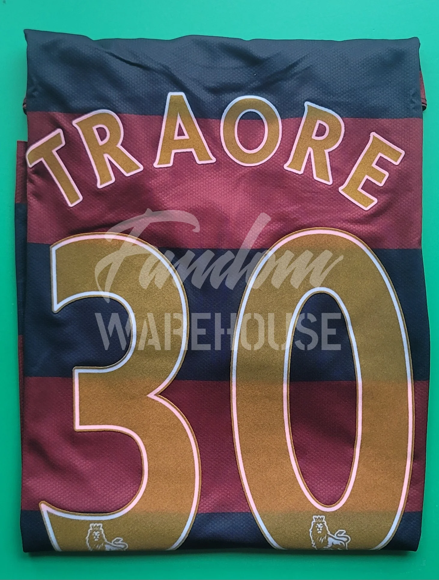 Arsenal 2007-08 (NIKE) 3rd Away Short-sleeve Match-issue Shirt #30 