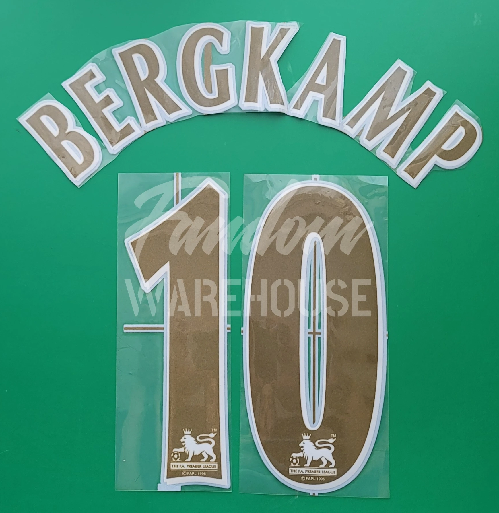 Match Issue Arsenal 05 Bergkamp New Tag