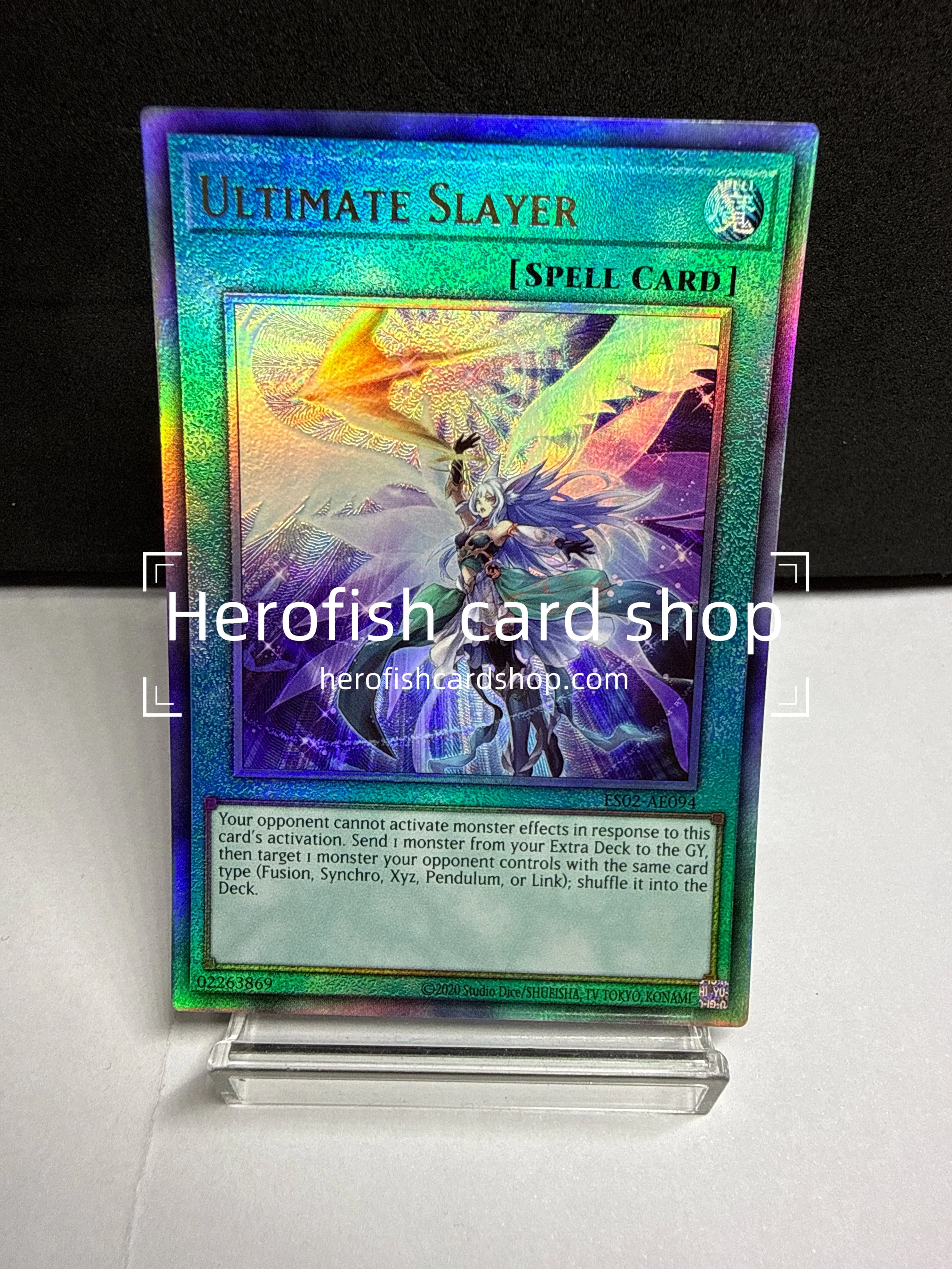 ES02-AE094(SR/SER/UTR/PSER)Ultimate Slayer(月女神之鏃) - Herofish 