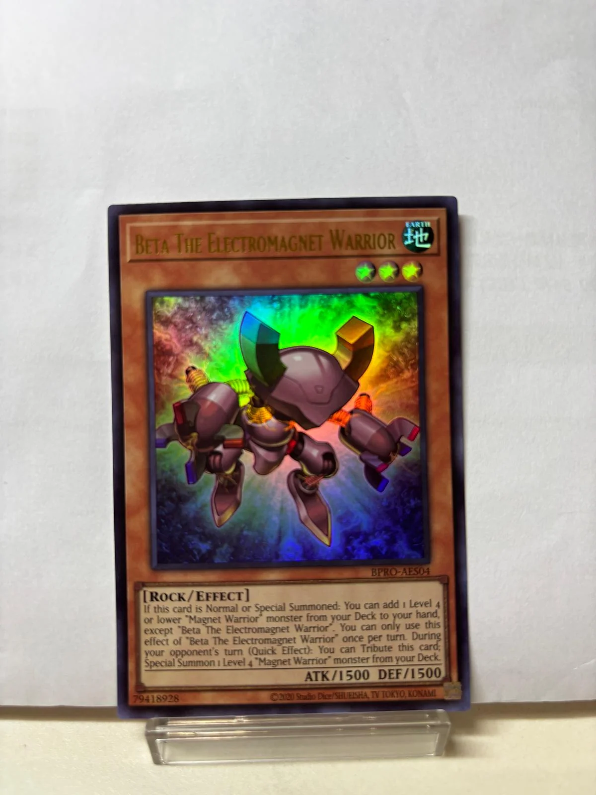 BPRO-AES04(UR)Beta The Electromagnet Warrior - Herofish card shop