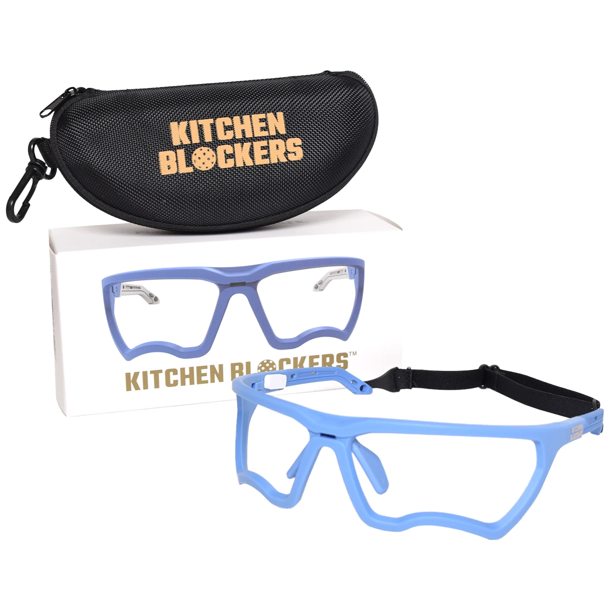 Kitchen Blockers™ Classic & SlimFit 無鏡片pickleball 護目鏡