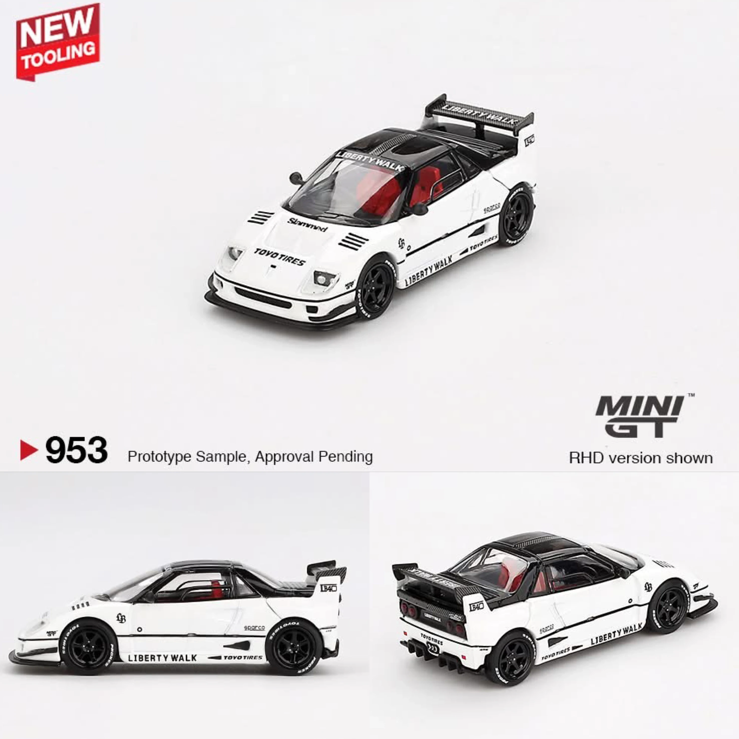 ミニカー miniGT libertywalk Mini GT Mazda AZ-1 Liberty Walk LB40 (2024 Tokyo Auto Salon