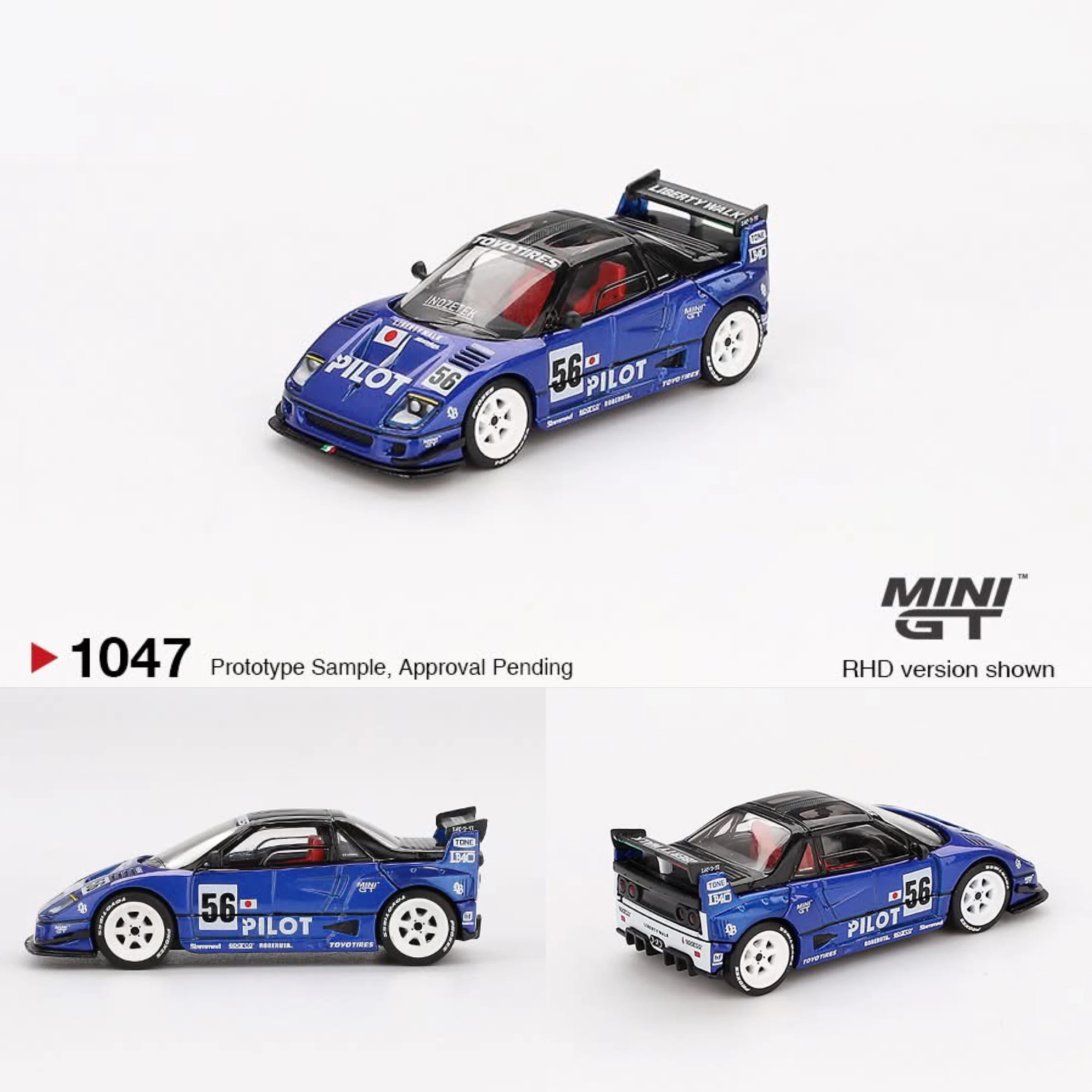 MINI GT 1047 Mazda AZ-1 Liberty Walk LB40 PILOT MINIGT - JackFat Toys