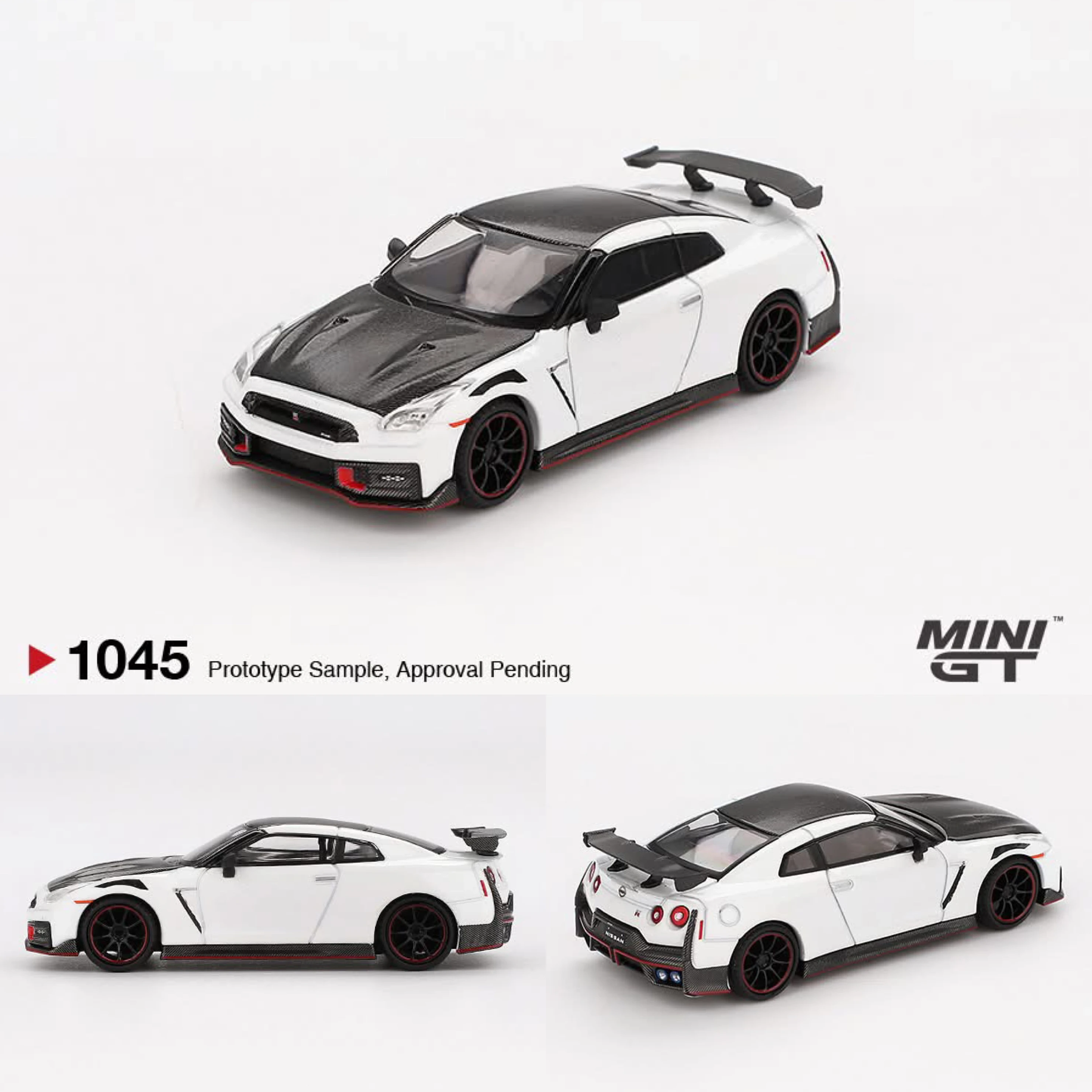 MINIGT NISSAN GTR NISMO 2024 4台セット MINI GT #1045: 2024 Nissan GT-R NISMO R35 Motorsport Epicentre