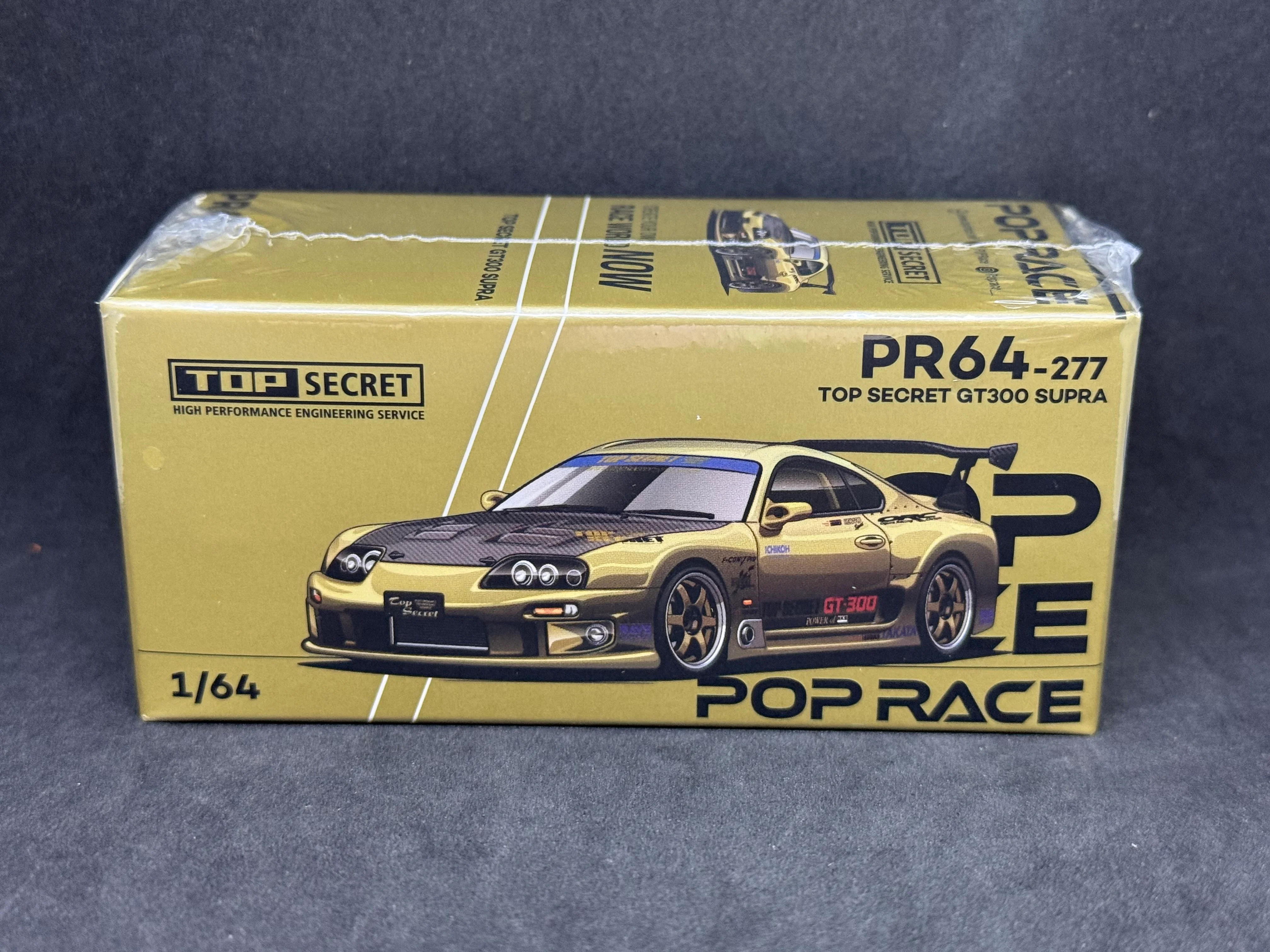 POPRACE 1/64 TOP SECRET GT300SUPRA PDX限定 すべての商品 | POP RACE