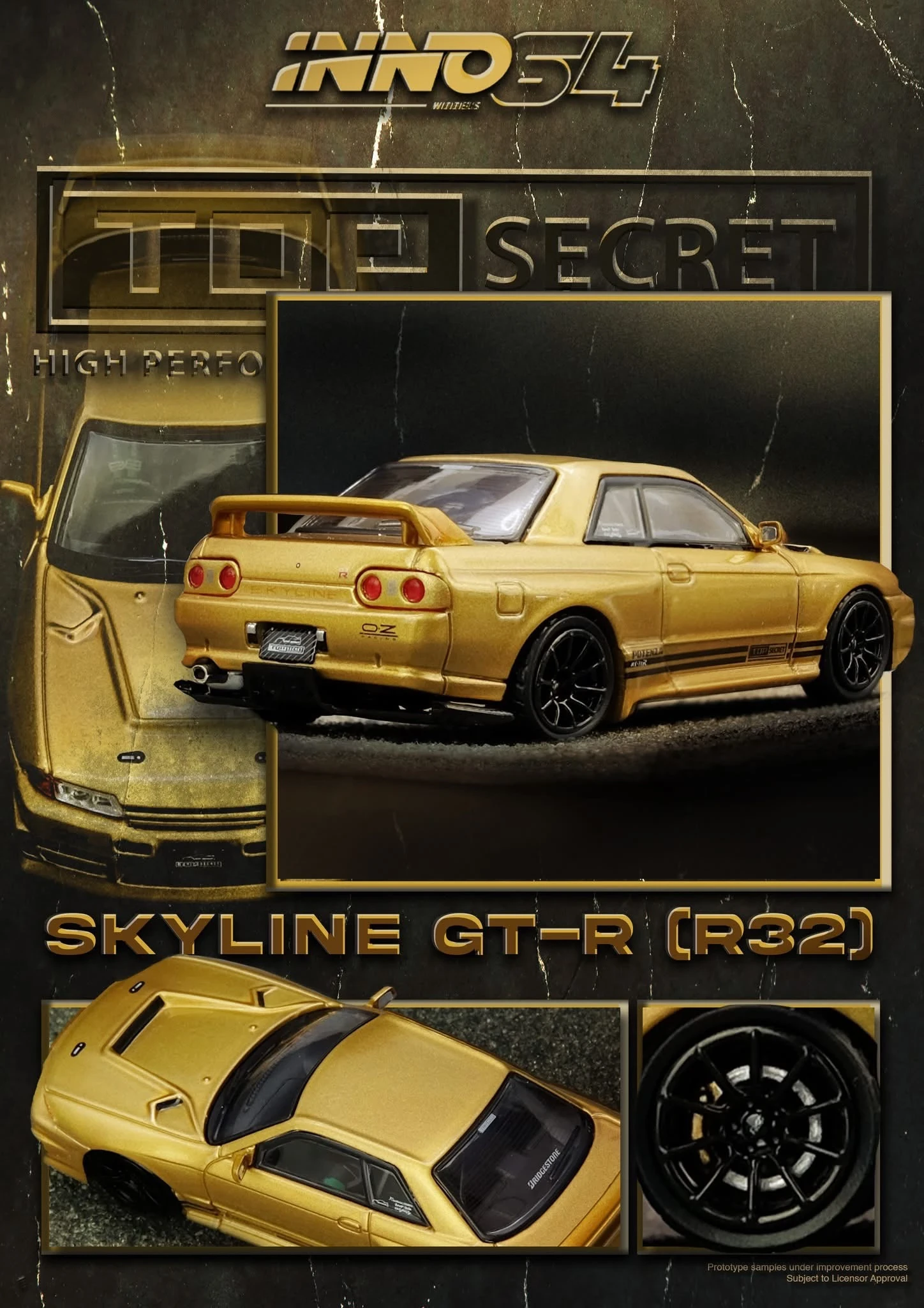 INNO モデル1/64 top secret R32 TASKL INNO モデル1/64 top secret R32 TASKL - メルカリ