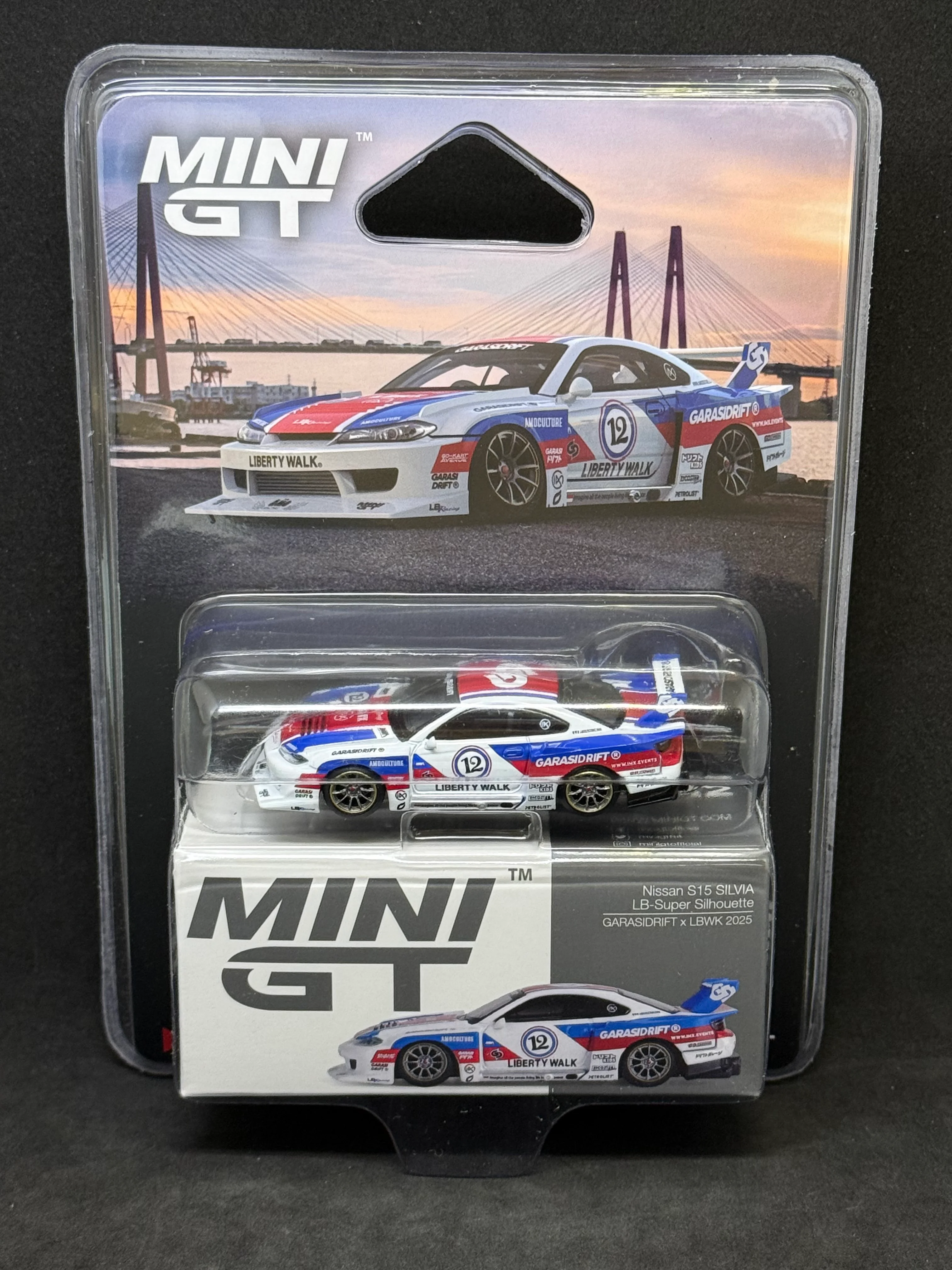 MINI GT 1022 Nissan LB-Super Silhouette S15 SILVIA GARASIDRIFT x