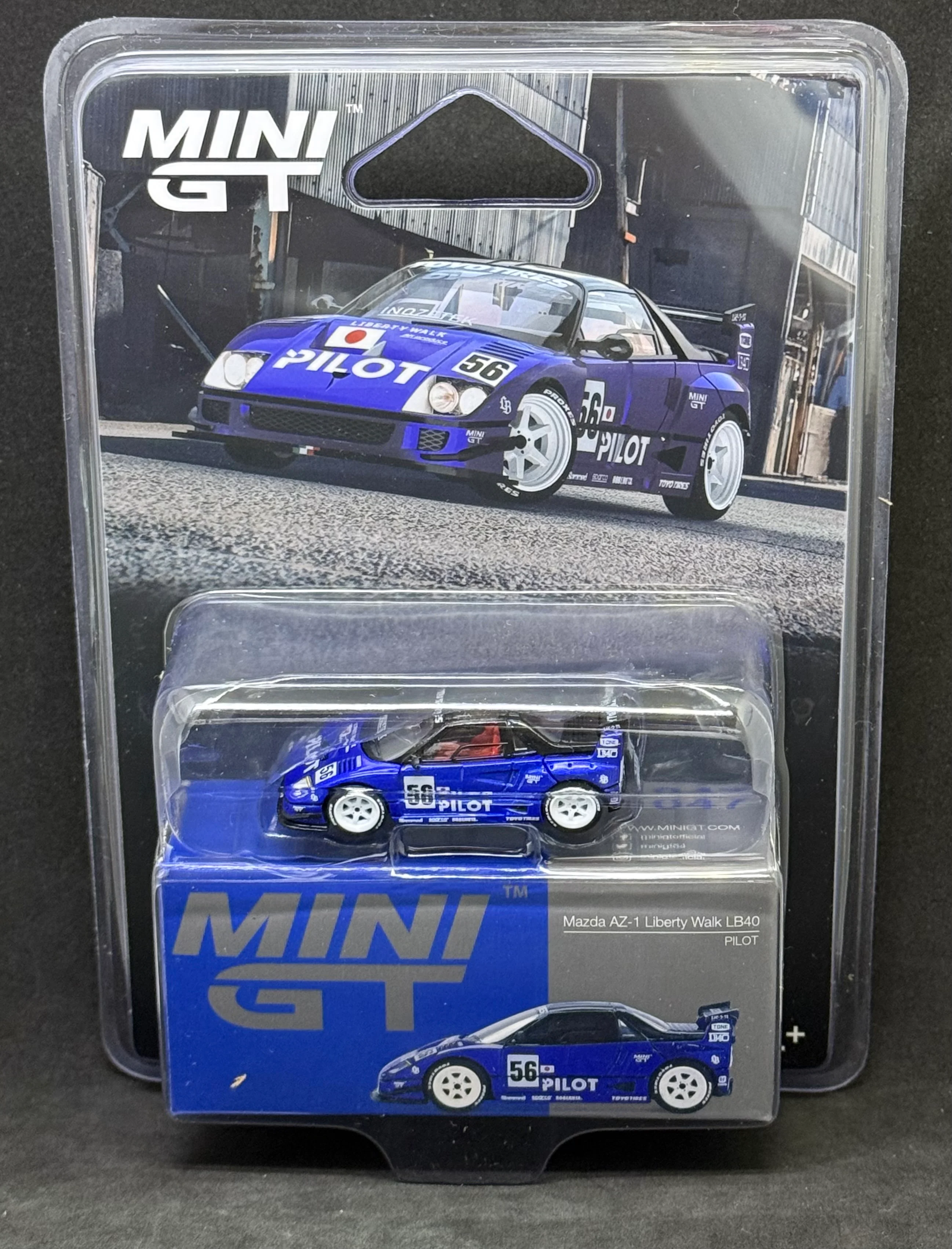MINI GT 1047 Mazda AZ-1 Liberty Walk LB40 PILOT MINIGT - JackFat Toys