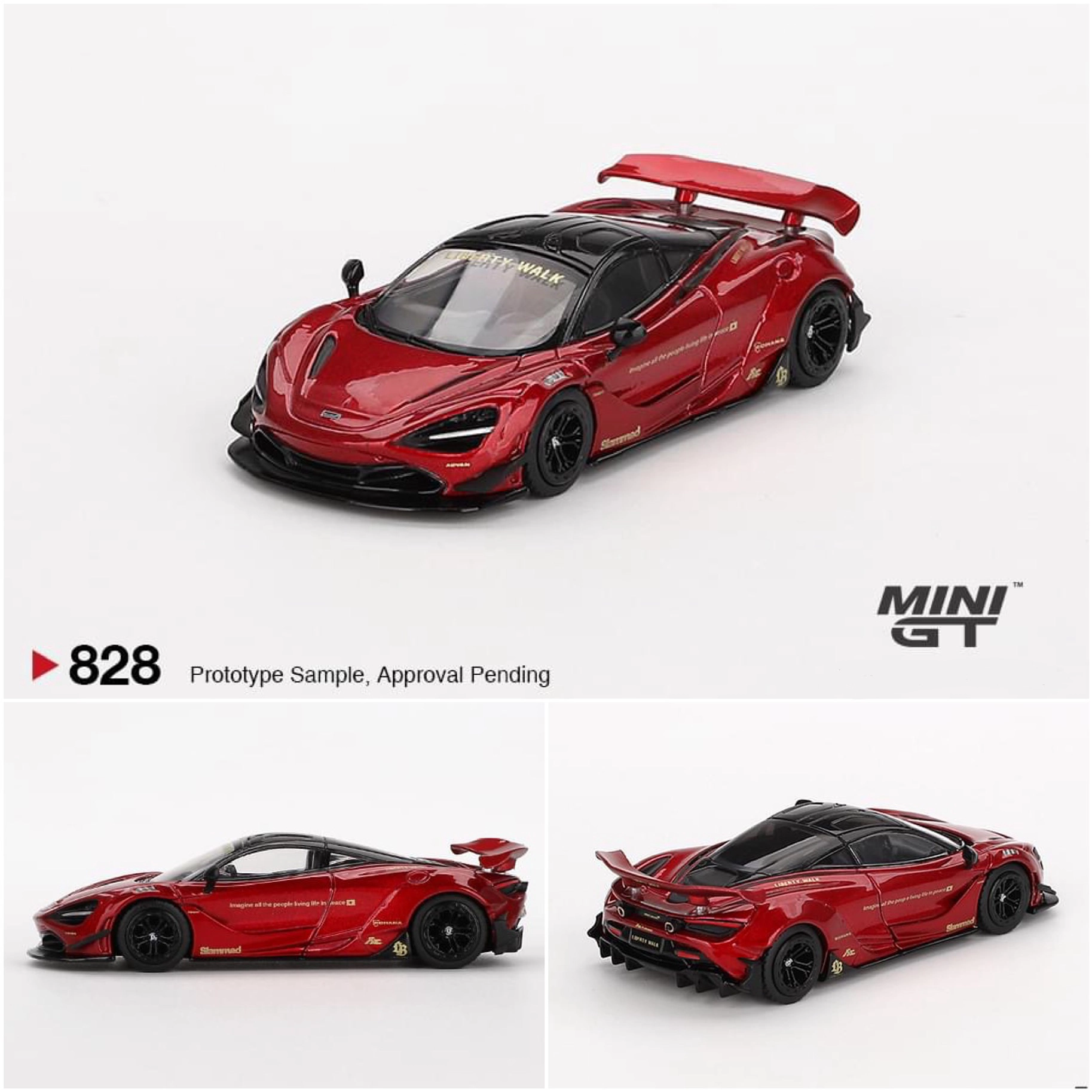 LBWK限定 MIN GT マクラーレン720S Gem Red MINIGT 預訂Pre-order
