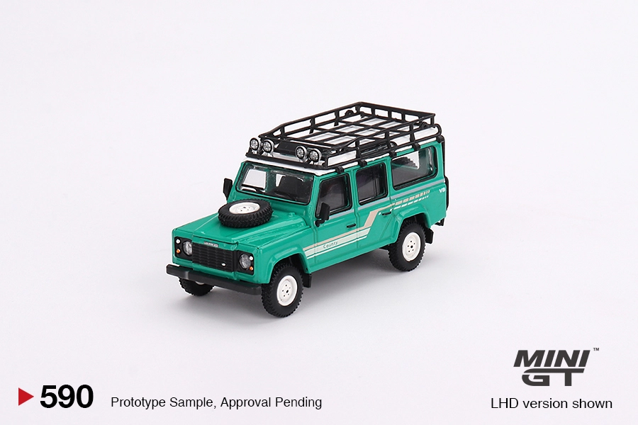 MINI GT Land Rover Defender 110 6台セット MINI GT MINI GT 1:64 Land Rover Defender 110 Camel Trophy Winner
