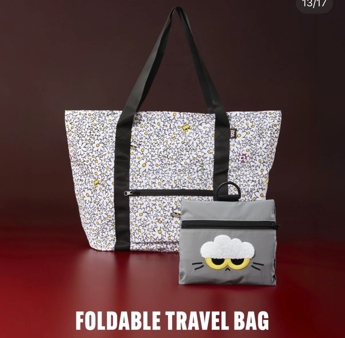 GD] ZO&FRIENDS-Foldable Travel Bag - w4shopper