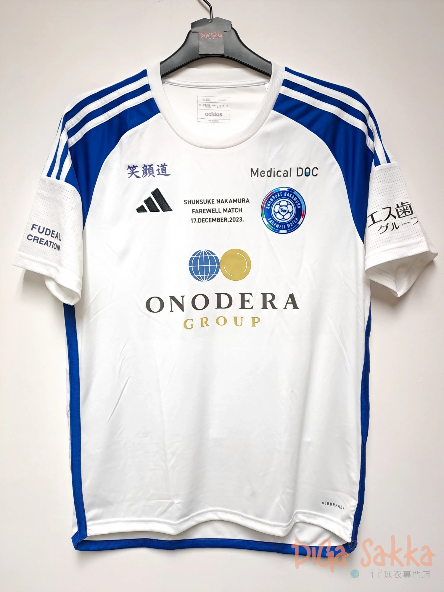 SHUNSUKE NAKAMURA 中村俊輔引退試合⬜️ J-DREAMS 特別版球衣(現貨