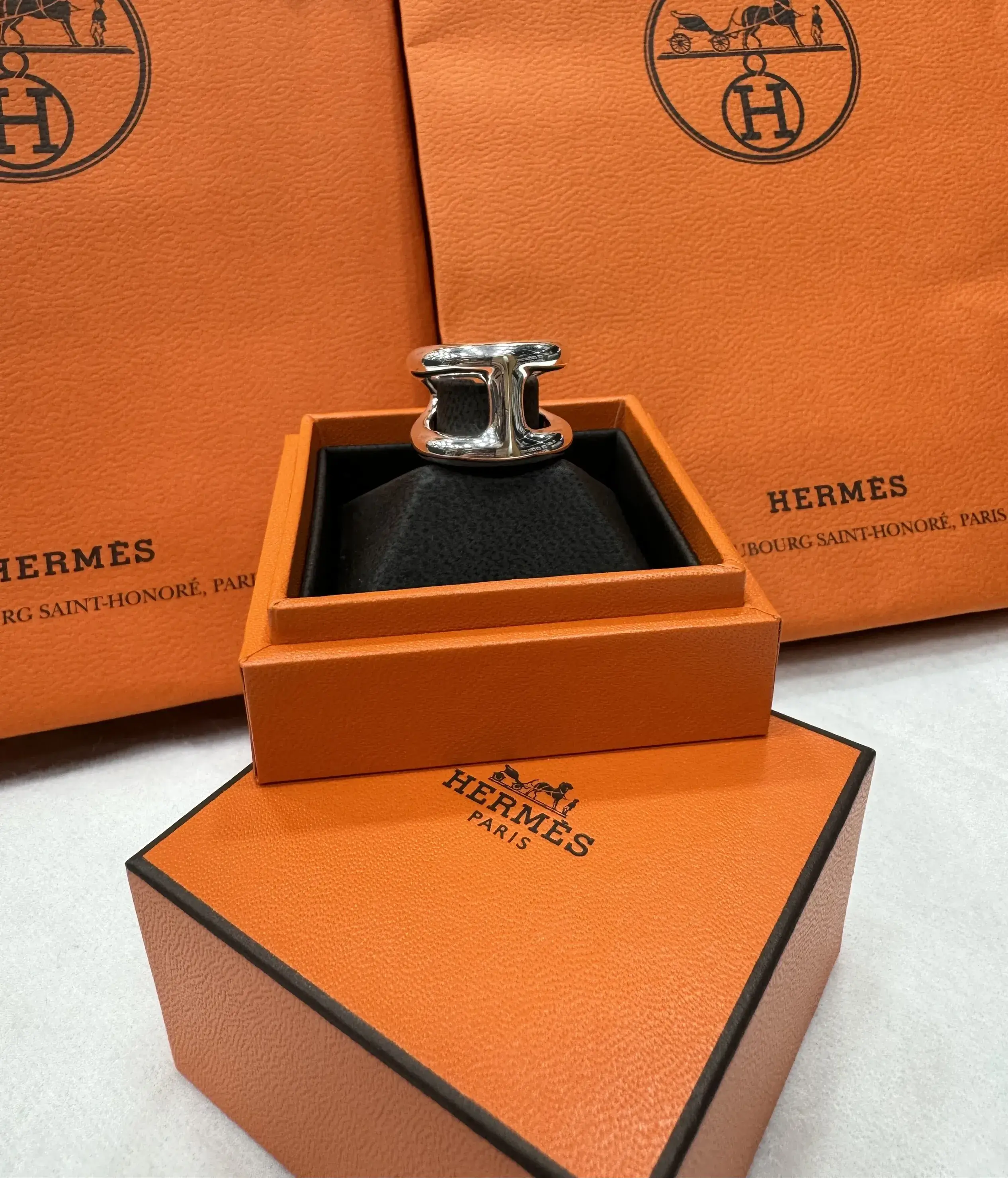 HERMES Osmose Ring, Large Model - lovehoneybeebee