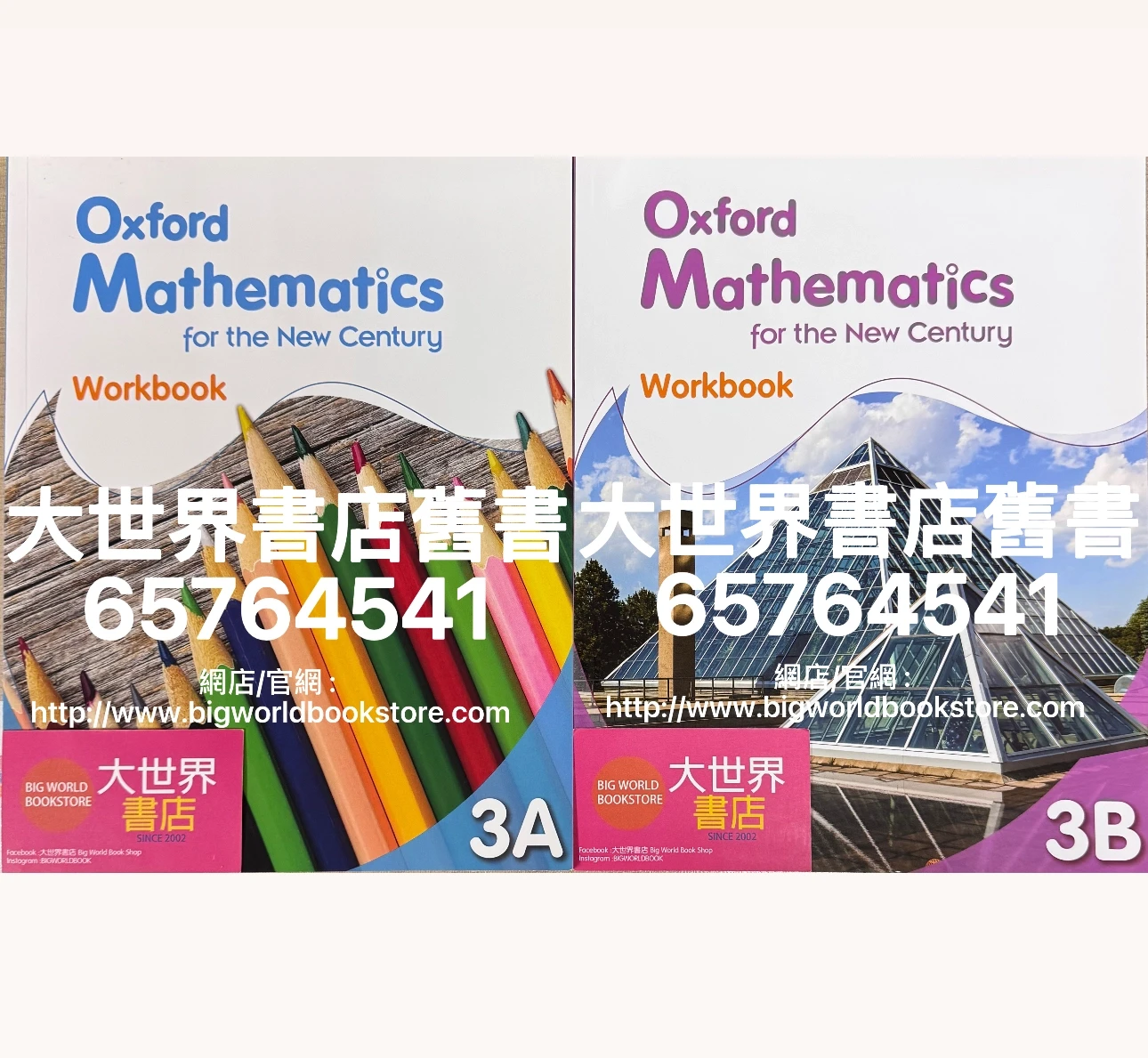 牛津數學新世代作業3A/3B /Oxford Mathematics for the New Century