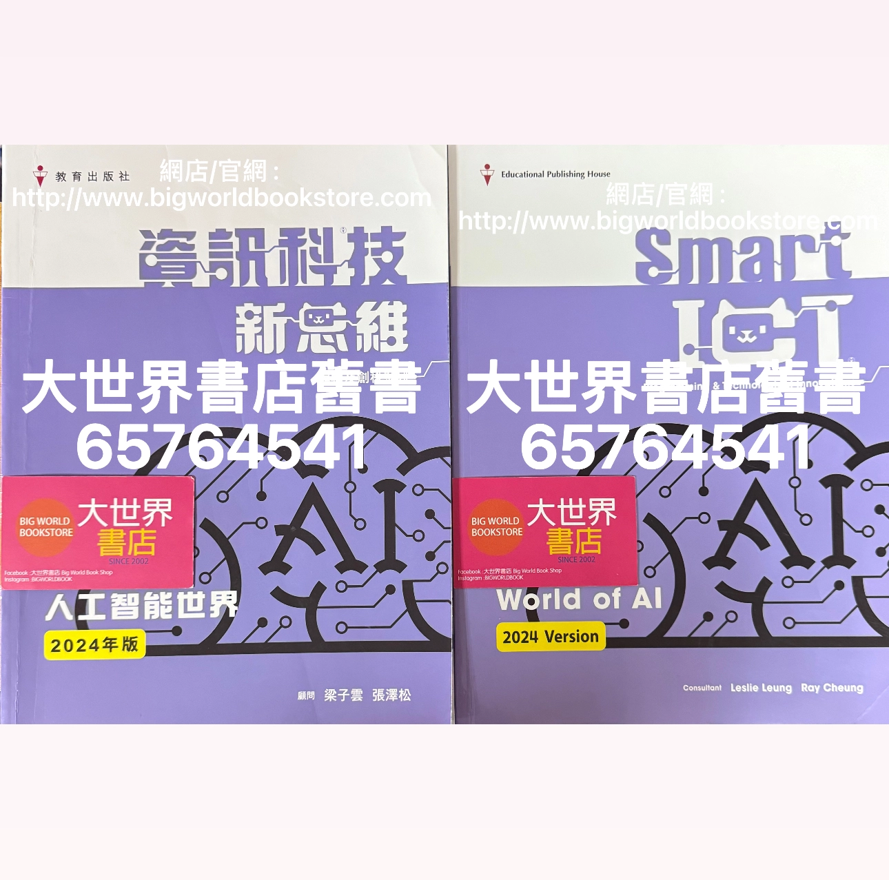 資訊科技新思維課本（編程及創科系列）人工智能世界(2024) - 大世界
