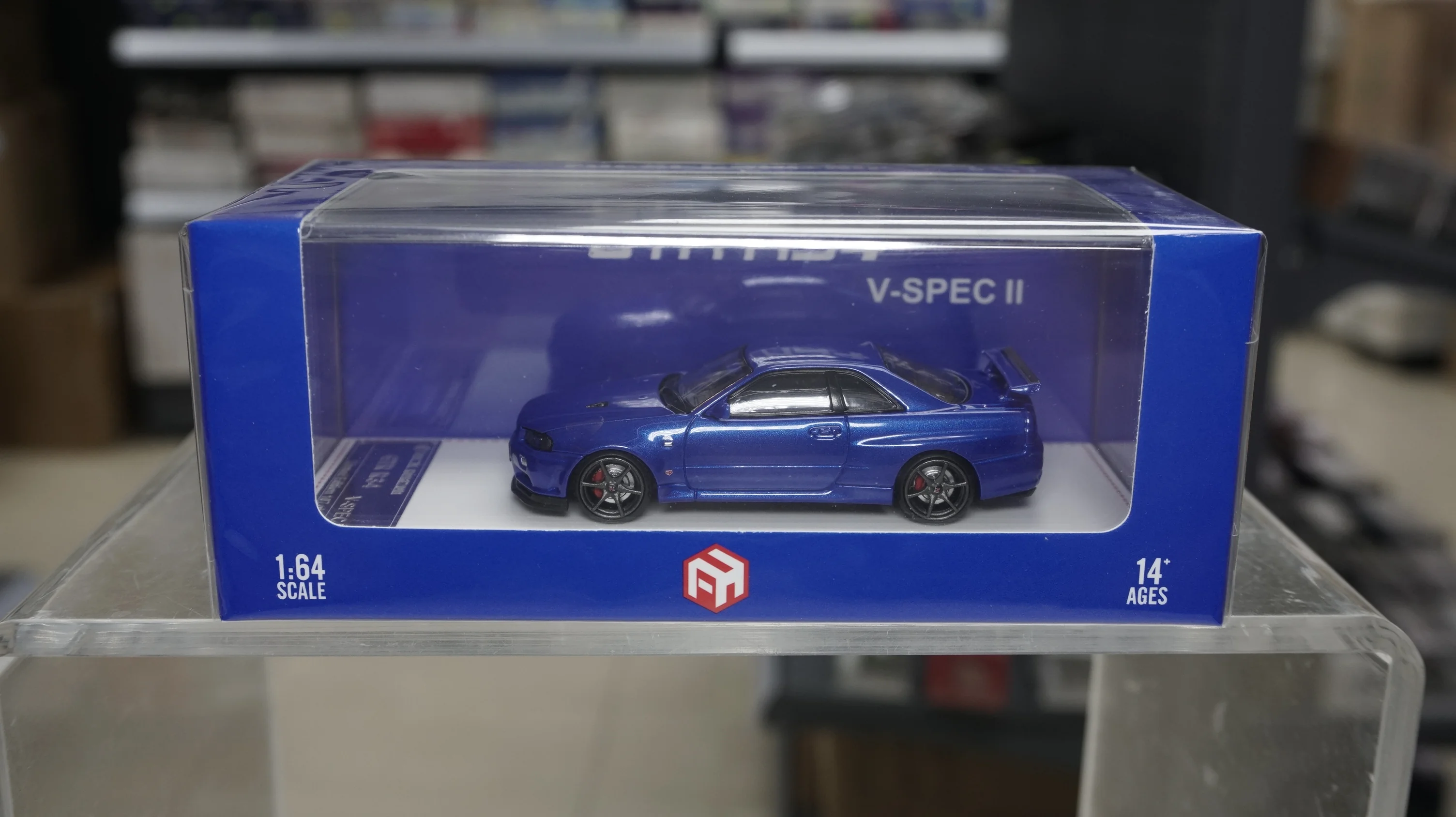 現貨Instock] Focal Horizon FH 1/64 Skyline GT-R R34 V-SPEC-II