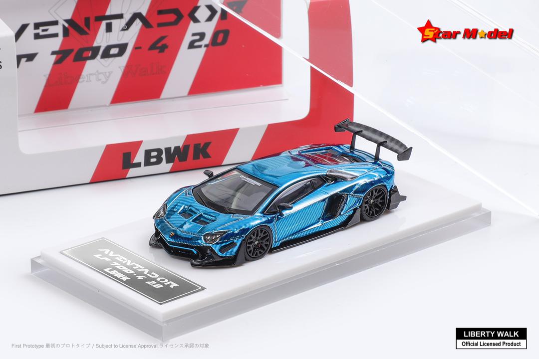 預購Pre-order] Star Model 1/64 Aventador LP700-4 LBWK 2.0 - The