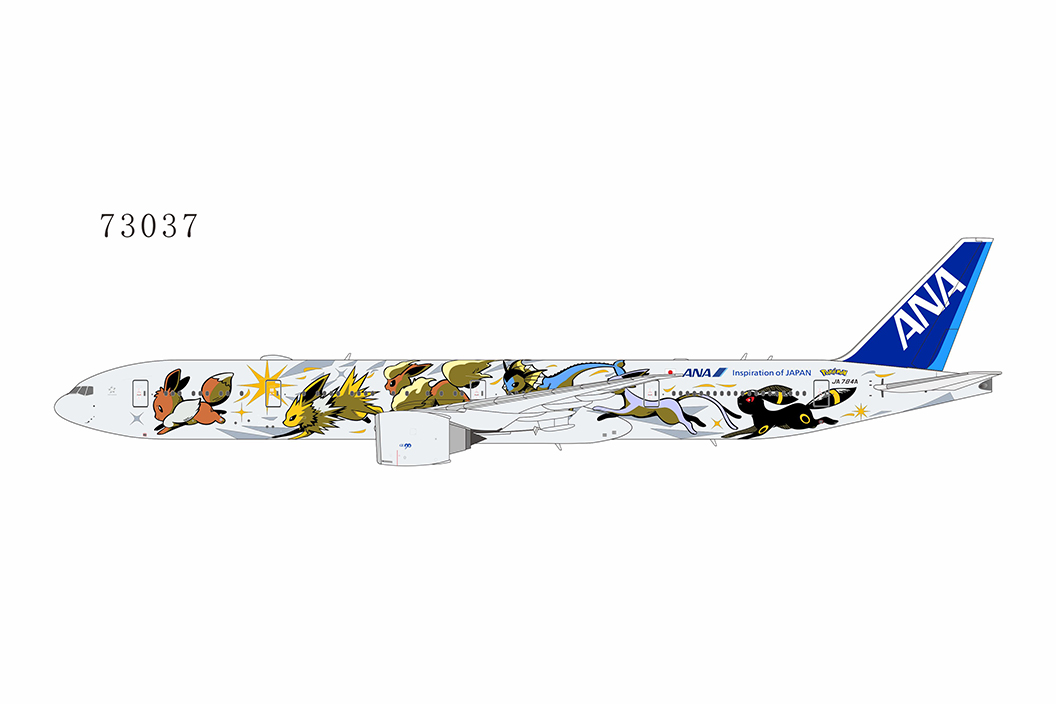 Instock] NG Model 73037 1/400 ANA 777-300ER JA784A Eevee Jet